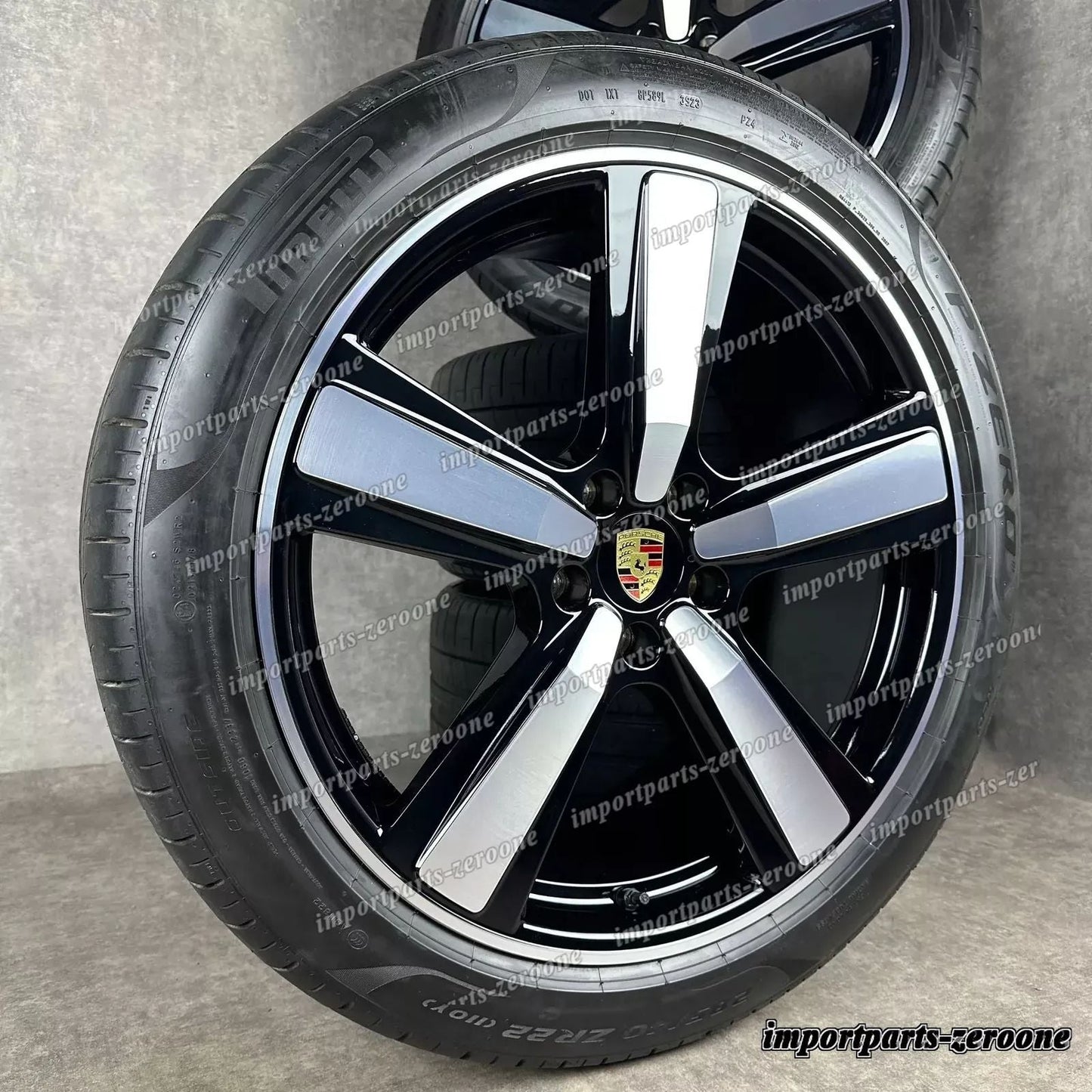 サマーセット カイエン E3-II Coup 22インチ Design Exclusif 純正 ホイール 9Y0044643R -1028