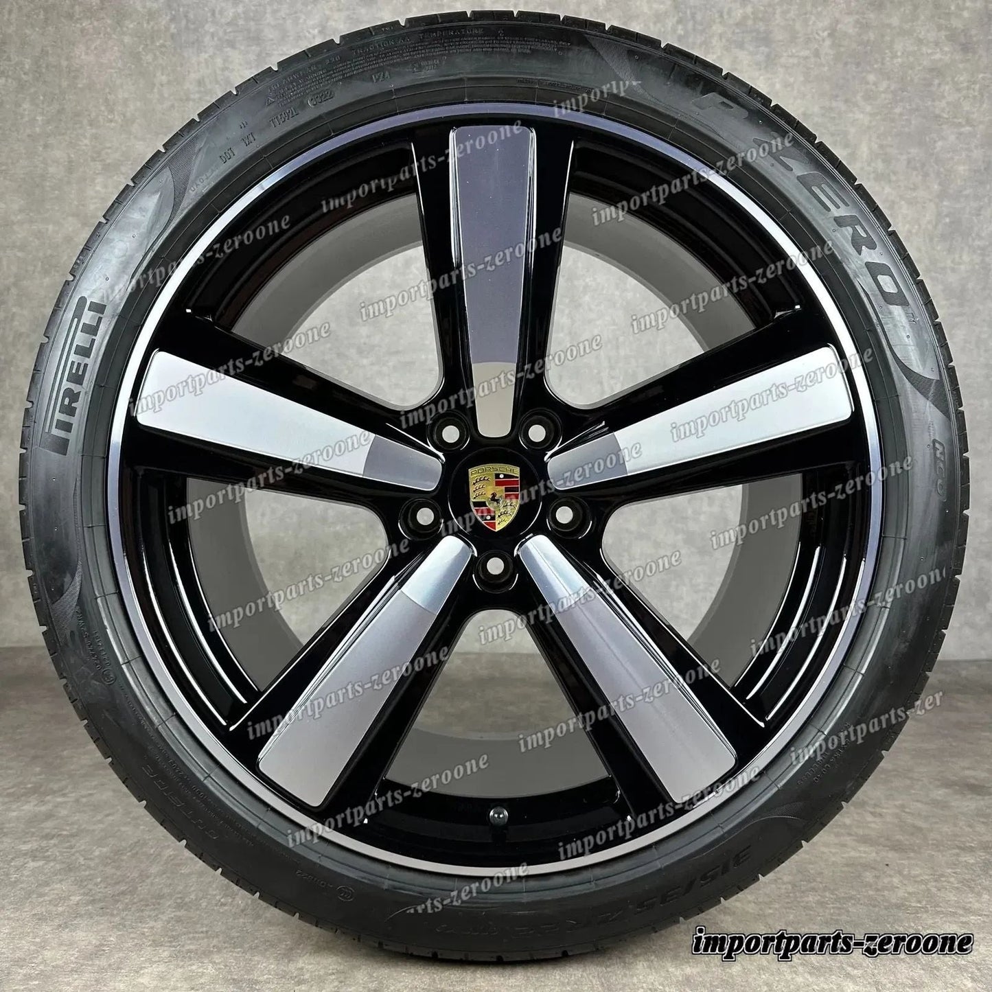 サマーセット カイエン E3-II Coup 22インチ Design Exclusif 純正 ホイール 9Y0044643R -1028