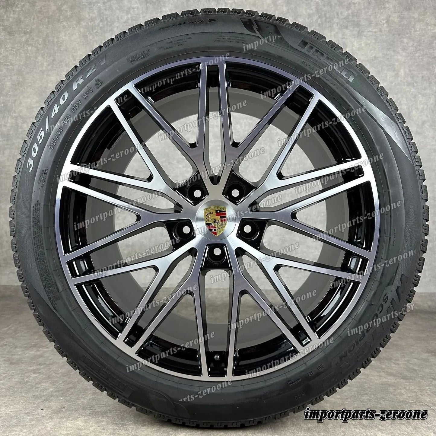 ホイール ポルシェ カイエン Coup E3-II 21インチ 純正 Rs Spyder ホイール 9Y0044633C -1029