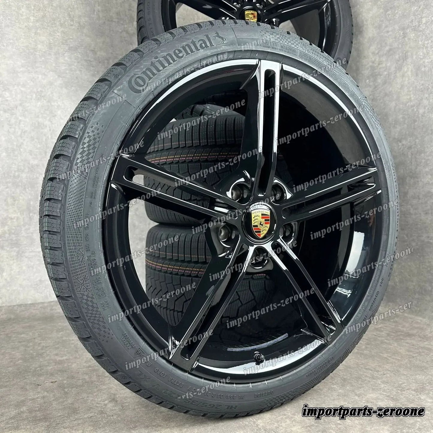 冬用 ポルシェ タイカン 21インチ 純正 Mission E Design ホイール 4S ターボ S GTS -1038