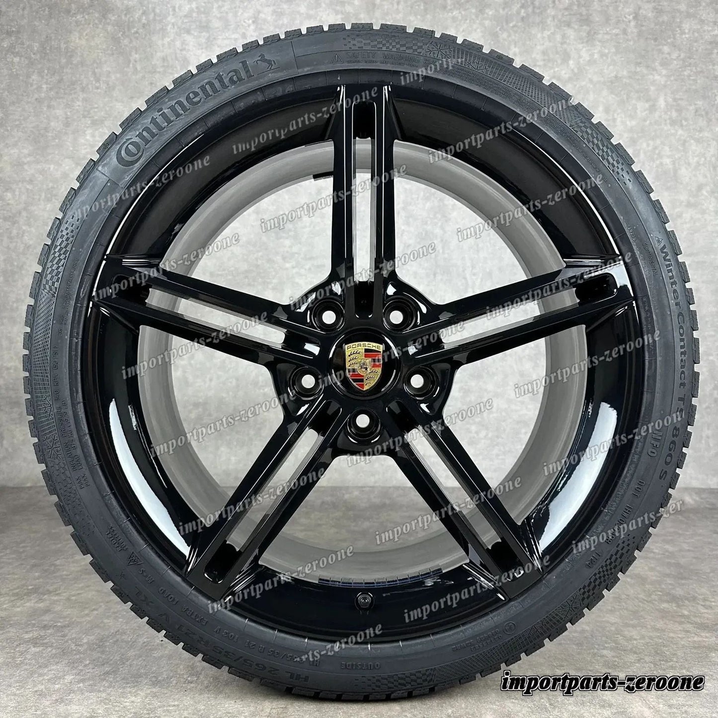 冬用 ポルシェ タイカン 21インチ 純正 Mission E Design ホイール 4S ターボ S GTS -1038