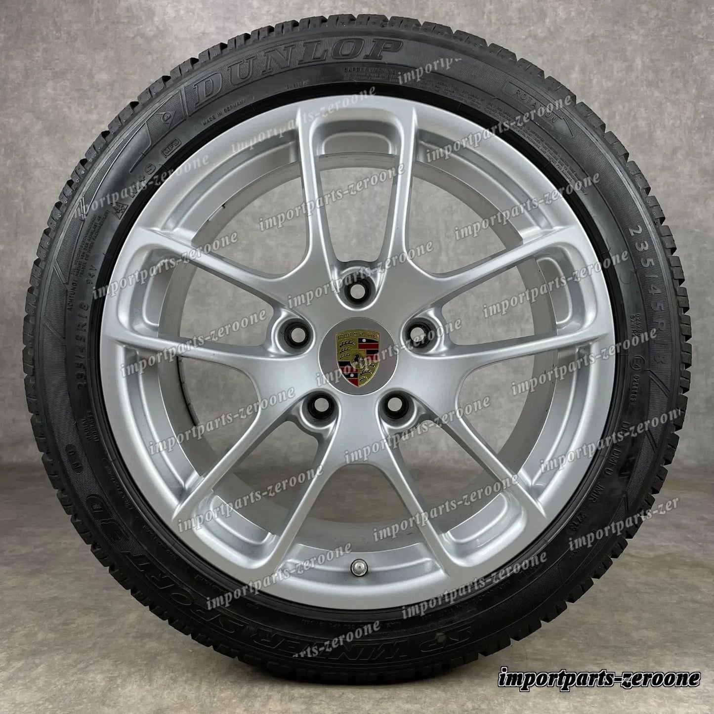 冬用 ポルシェ ボクスター / ケイマン 981 18インチ 純正 ホイール S GTS -1057