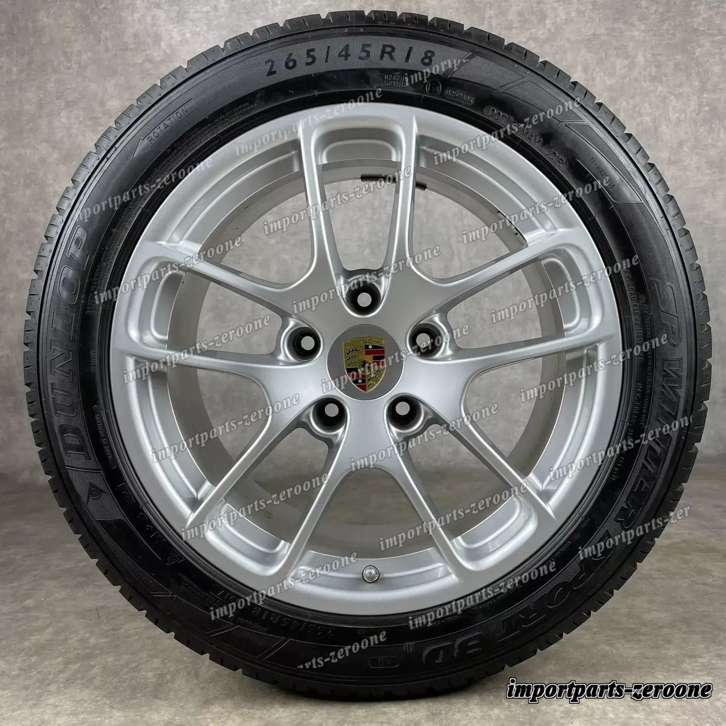 冬用 ポルシェ ボクスター / ケイマン 981 18インチ 純正 ホイール S GTS -1057
