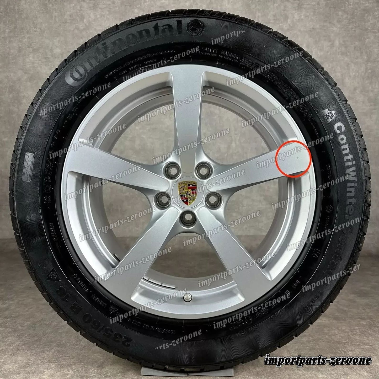 冬用 ポルシェ マカン II 18インチ 純正 ホイール Top 2.0 s Diesel Conti -1069