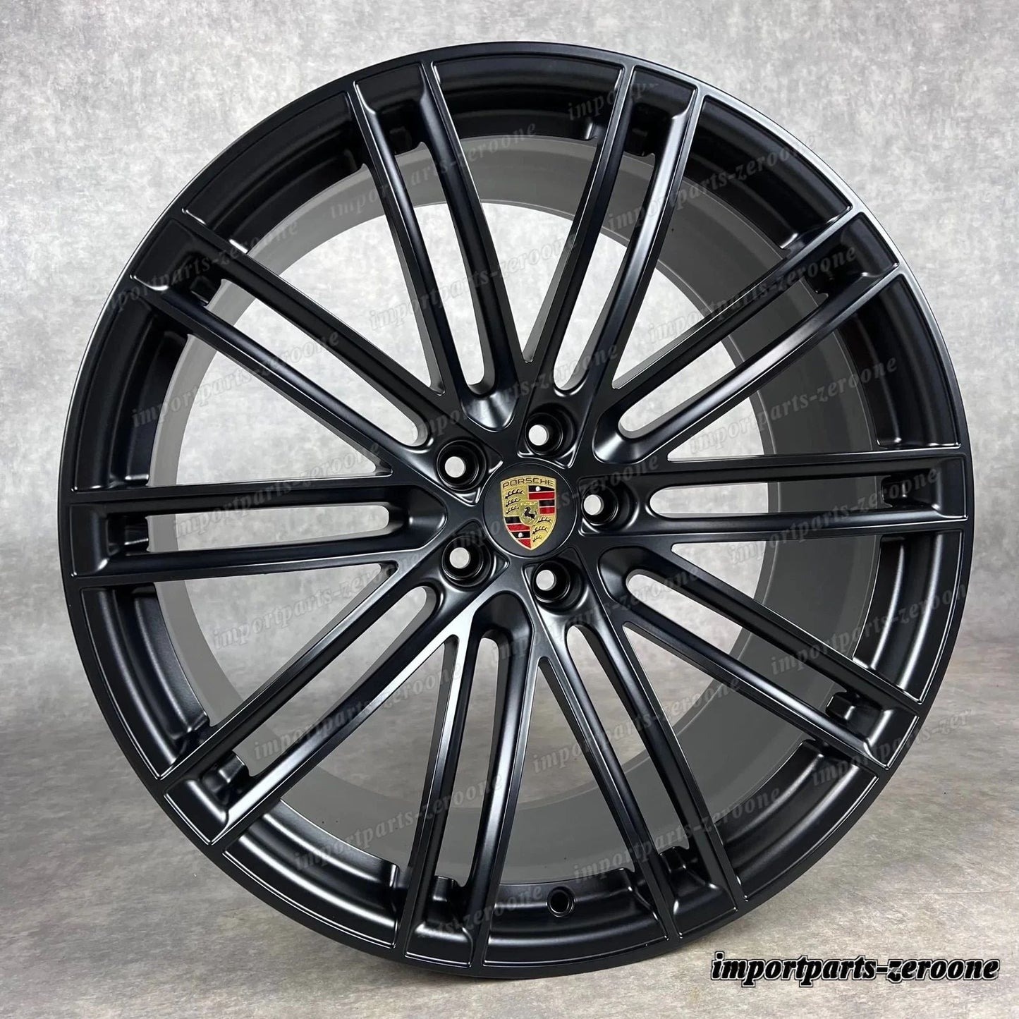 ポルシェ マカン II ホイール 21インチ 純正 ターボ IV Rad 夏用 GTS ブラック 新品W -1111
