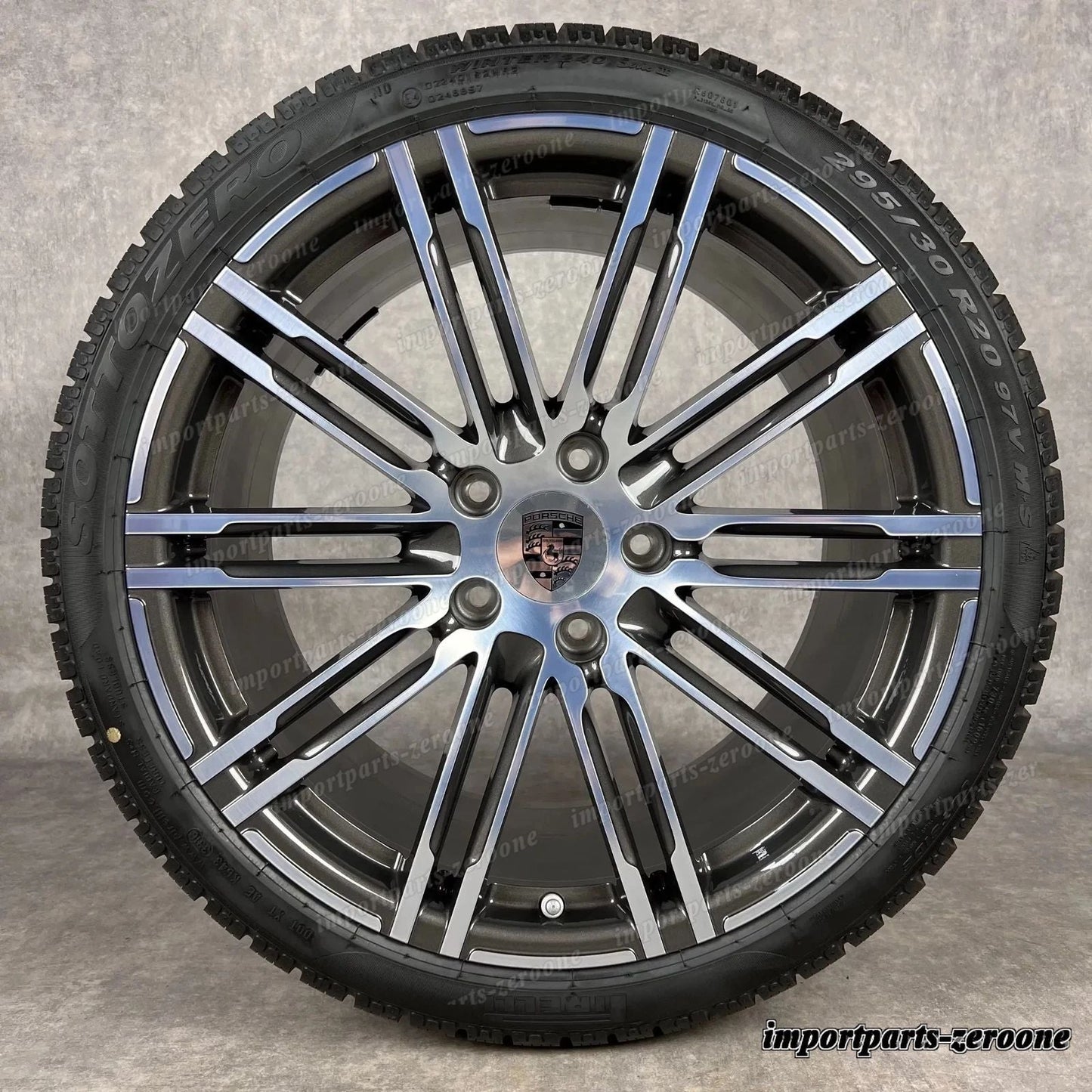 冬用 ポルシェ 991.1 20インチ 純正 ターボ III ホイール S C4 4S GTS ET56 TOP -1133
