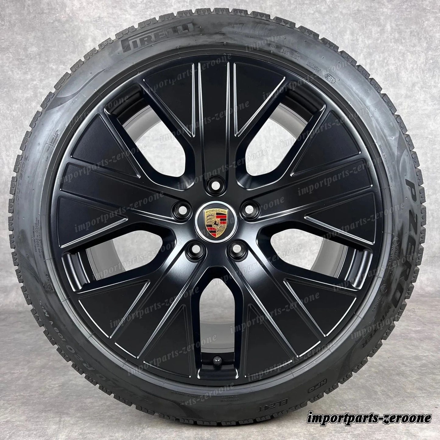 純正 ポルシェ タイカン 20インチ 4S ターボ Aero Design ホイール 冬用 9J1073600C -1157