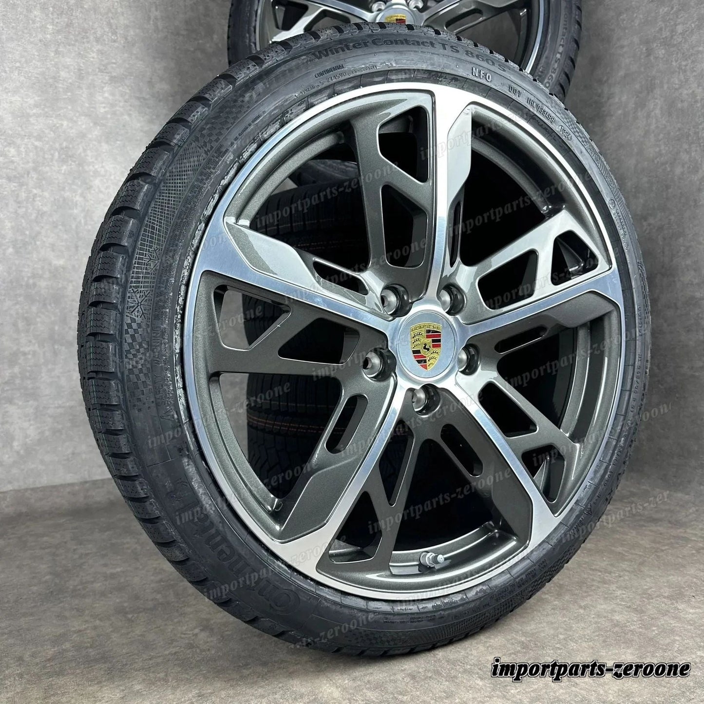 冬用 ポルシェ タイカン J1 II 21インチ 純正 Cross Turismo Design 9J1073603LA -1188
