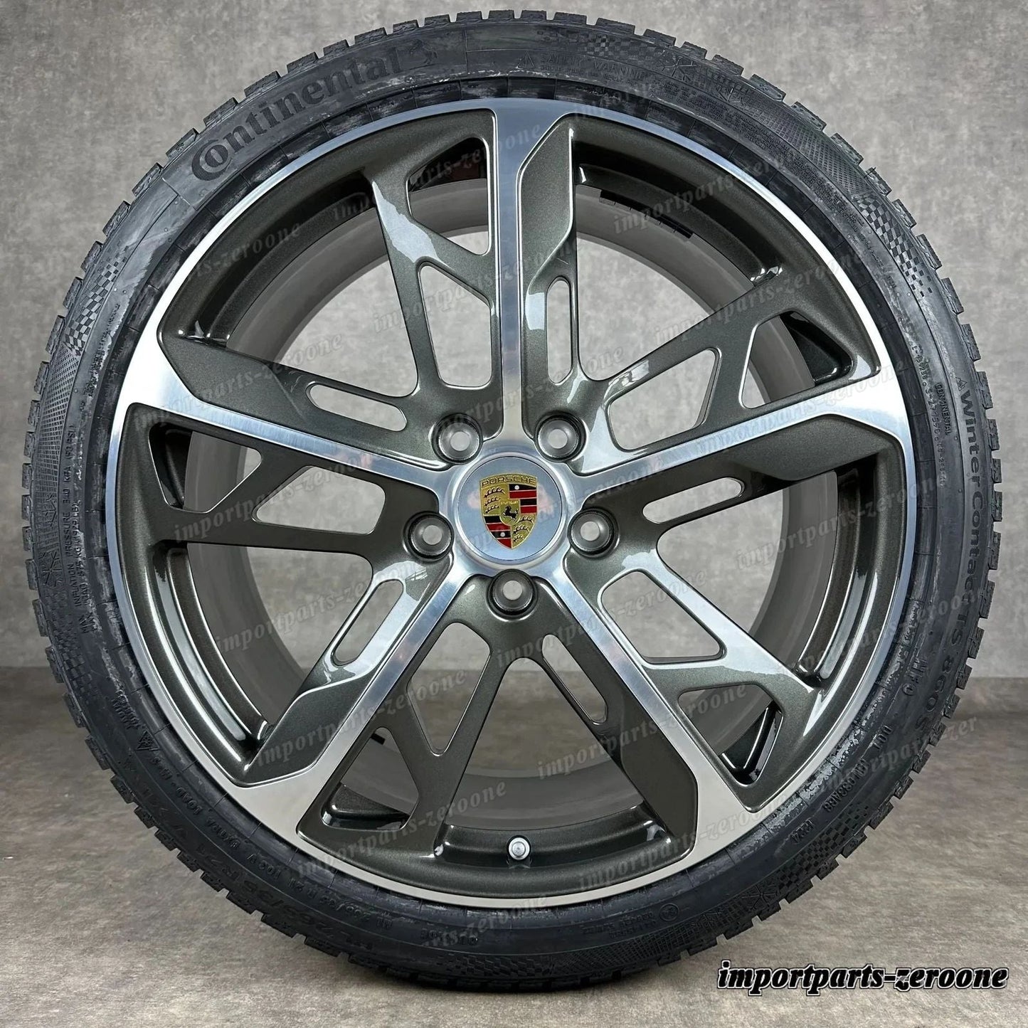 冬用 ポルシェ タイカン J1 II 21インチ 純正 Cross Turismo Design 9J1073603LA -1188