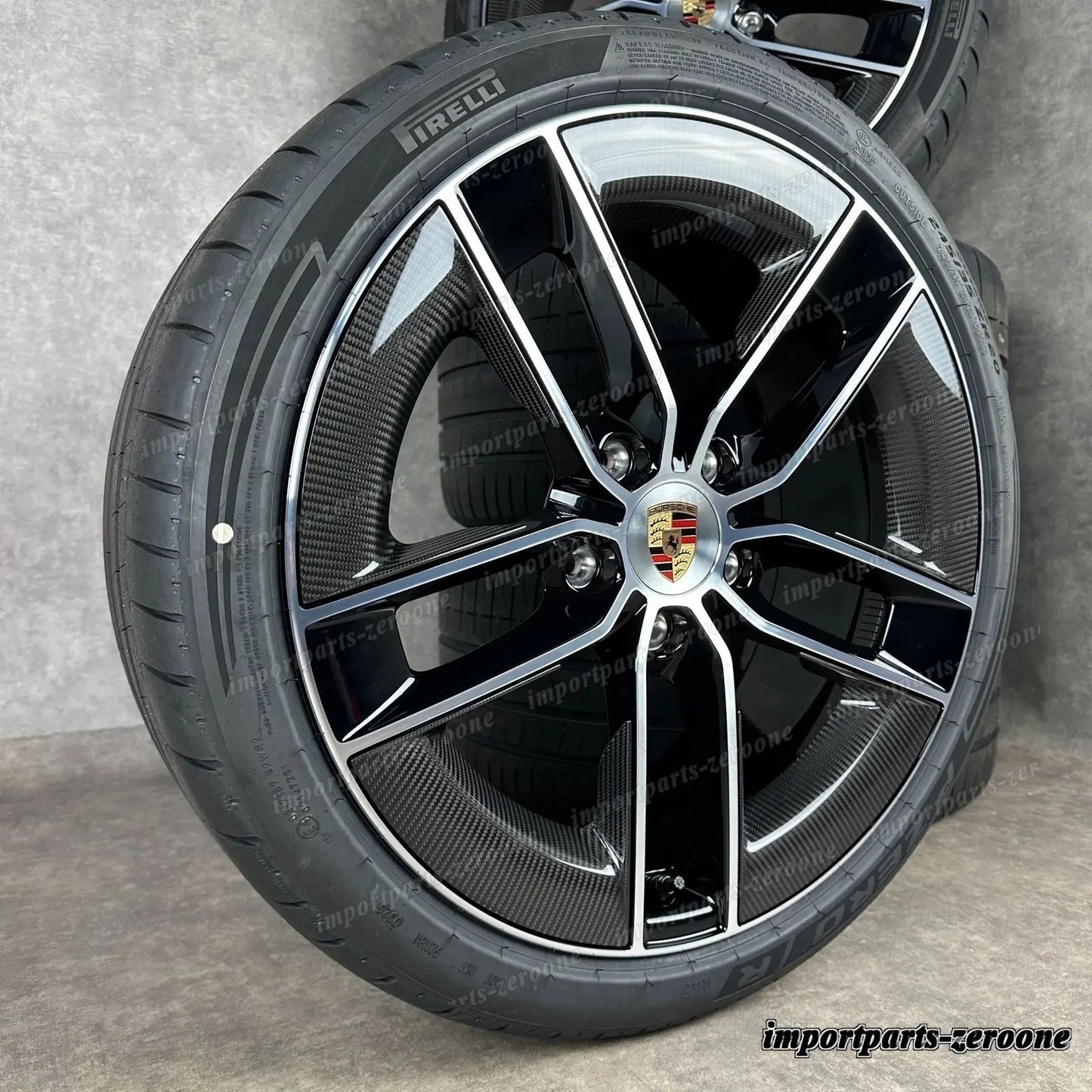 Ruote ポルシェ 992.2 Cerchioni 20/21 インチ 純正e Esclusivi Design S CARBONIO Lama -1189