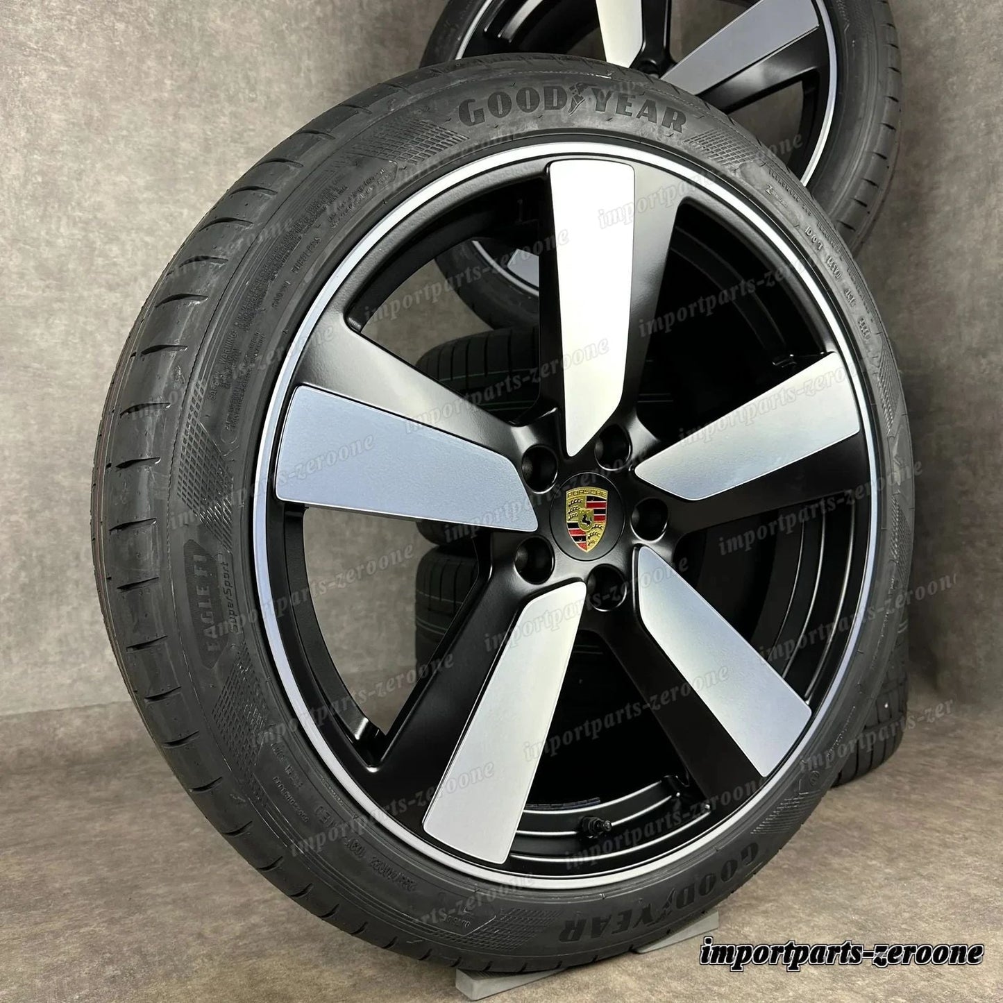 夏用 マカン EV 22インチ 純正 マカン Sport ホイール 4 4S ターボ 95C044660F 新品 -1196