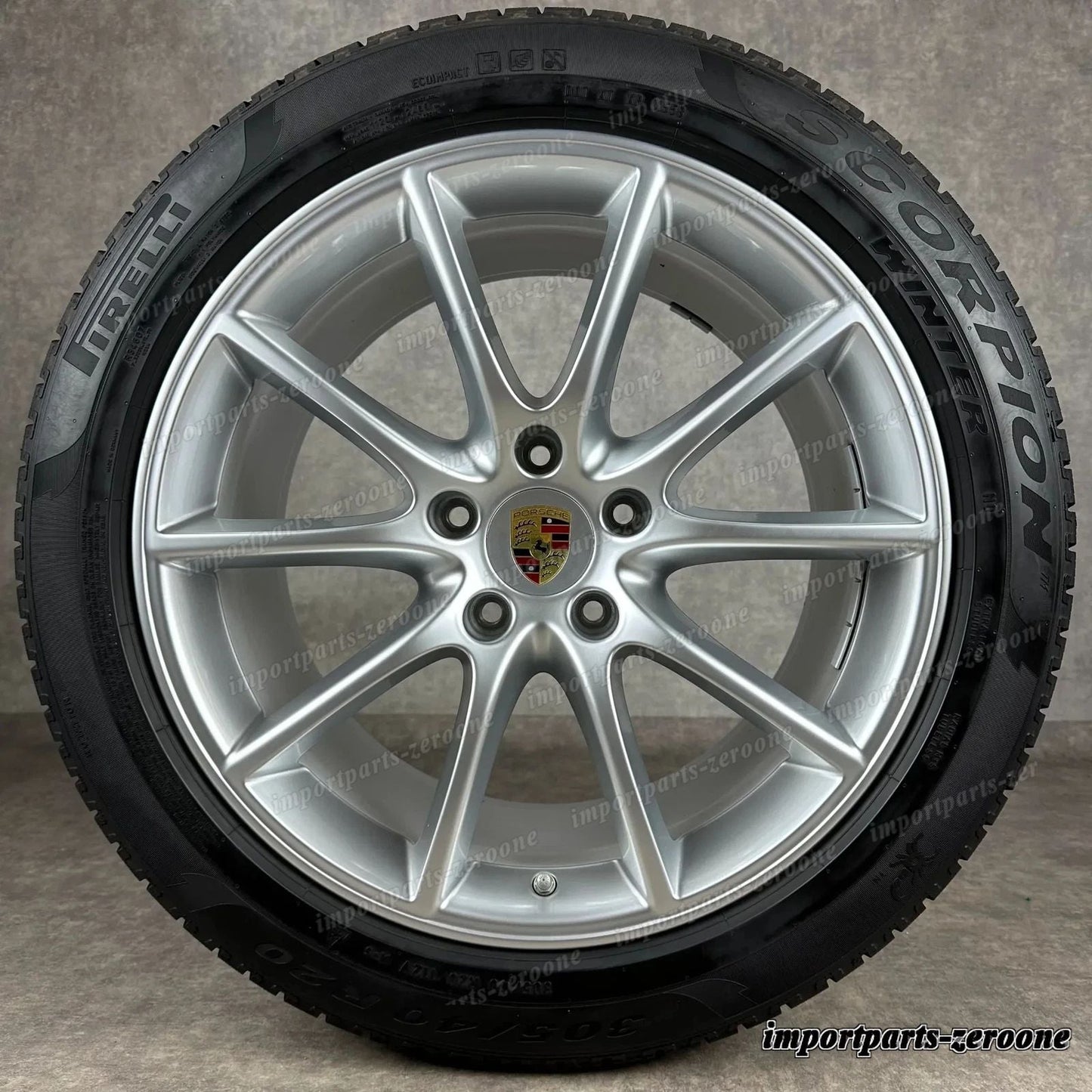 冬用 ポルシェ カイエン Coupe 20インチ E3 純正 Design ホイール ターボ 9Y0044630C -1217