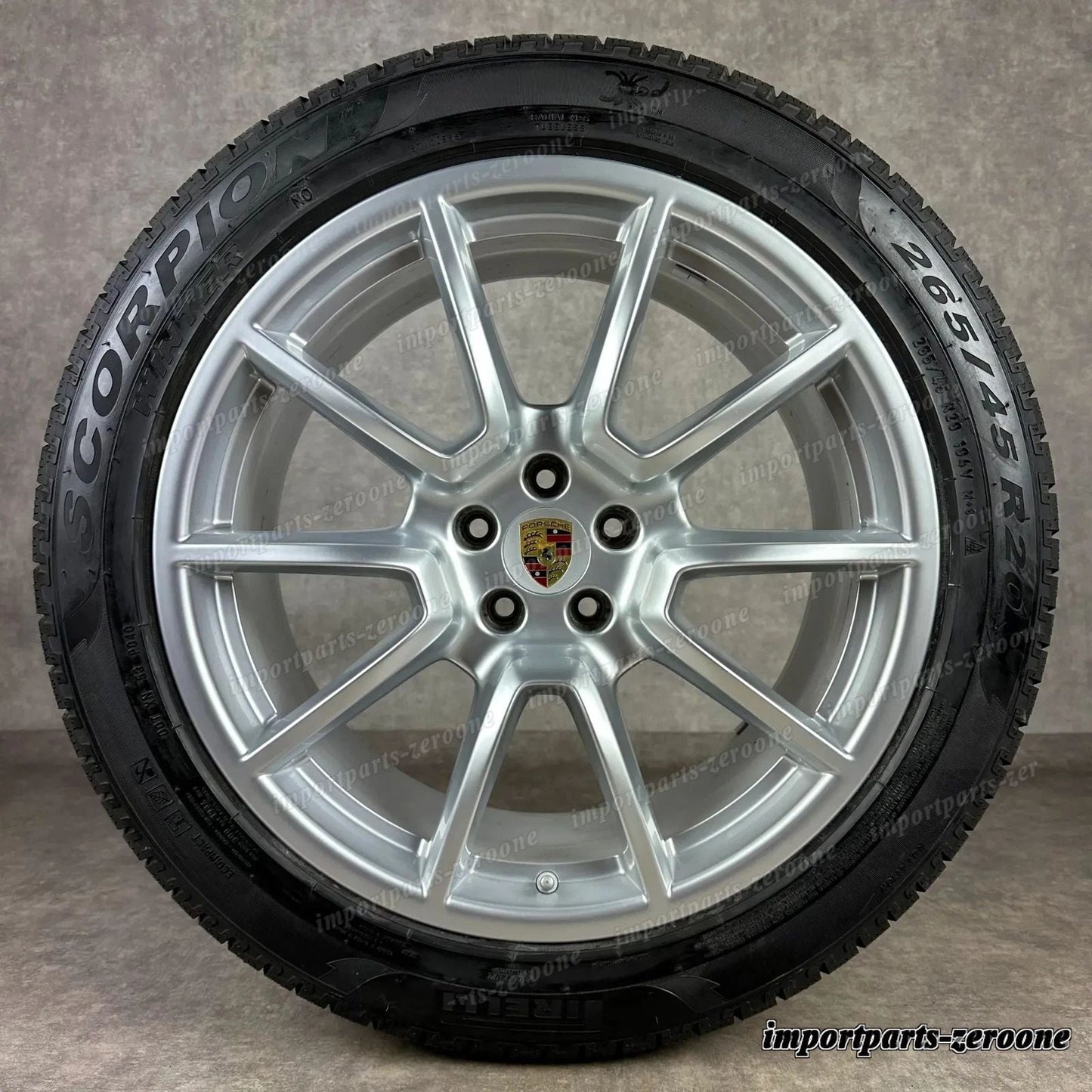 冬用 ポルシェ マカン 20インチ 純正 Sport Design s GTS ターボ ホイール TOP -1245