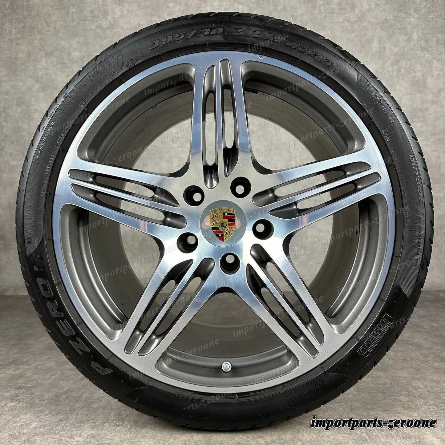 夏用 ポルシェ 997 C4 4S GTS 8J+11Jx19インチ 純正 ターボ I S Rad ホイール TOP -1300