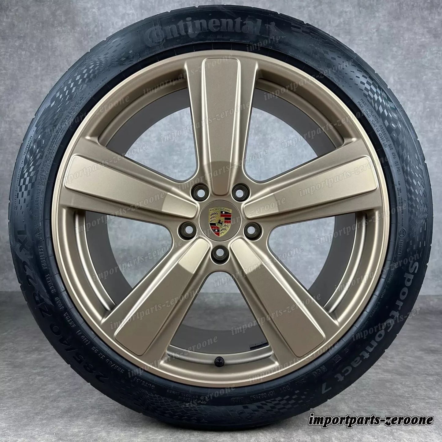 サマーセット カイエン Coup E3-2 22インチ Design Exclusif 純正 ホイール 9YB Nodyme -1432
