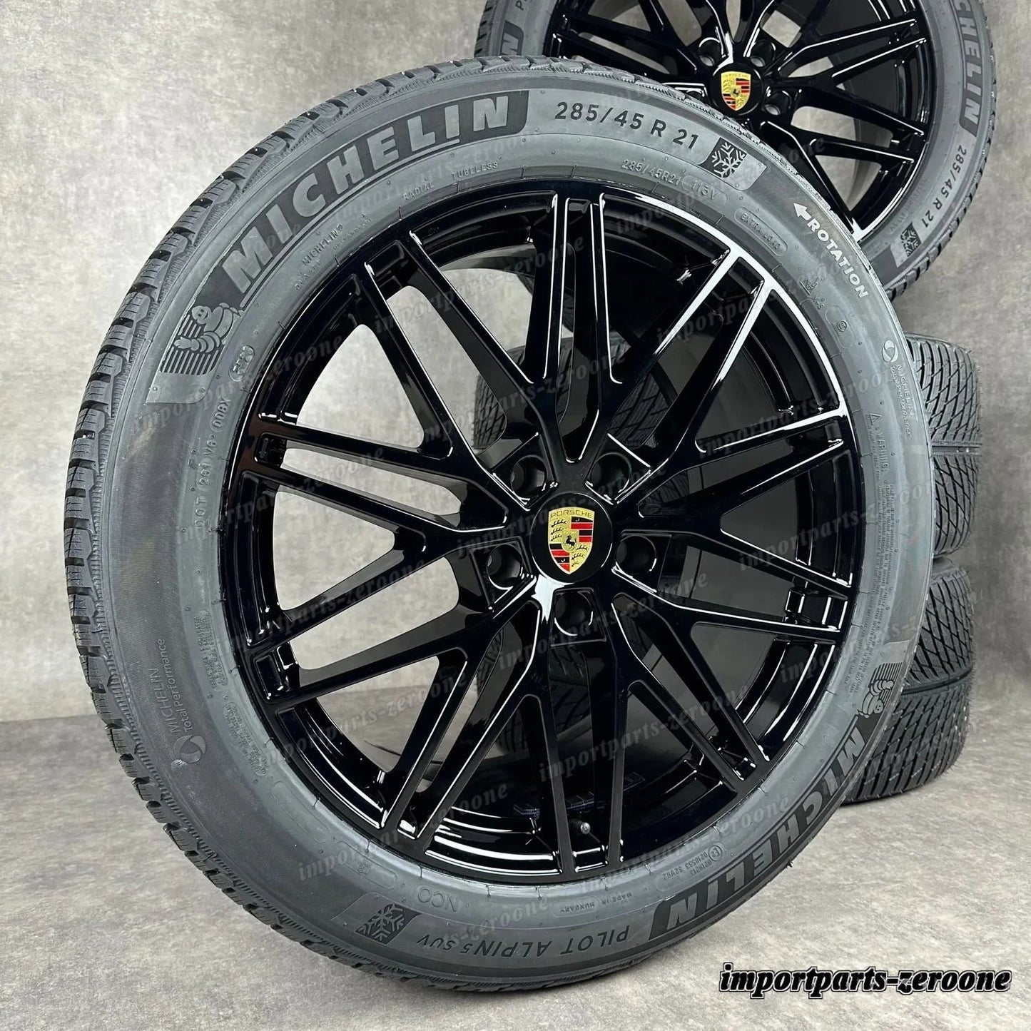 冬用 ポルシェ カイエン Coup E3-II 21インチ 純正 RS Spyder ホイール S E-Hybrid -1496