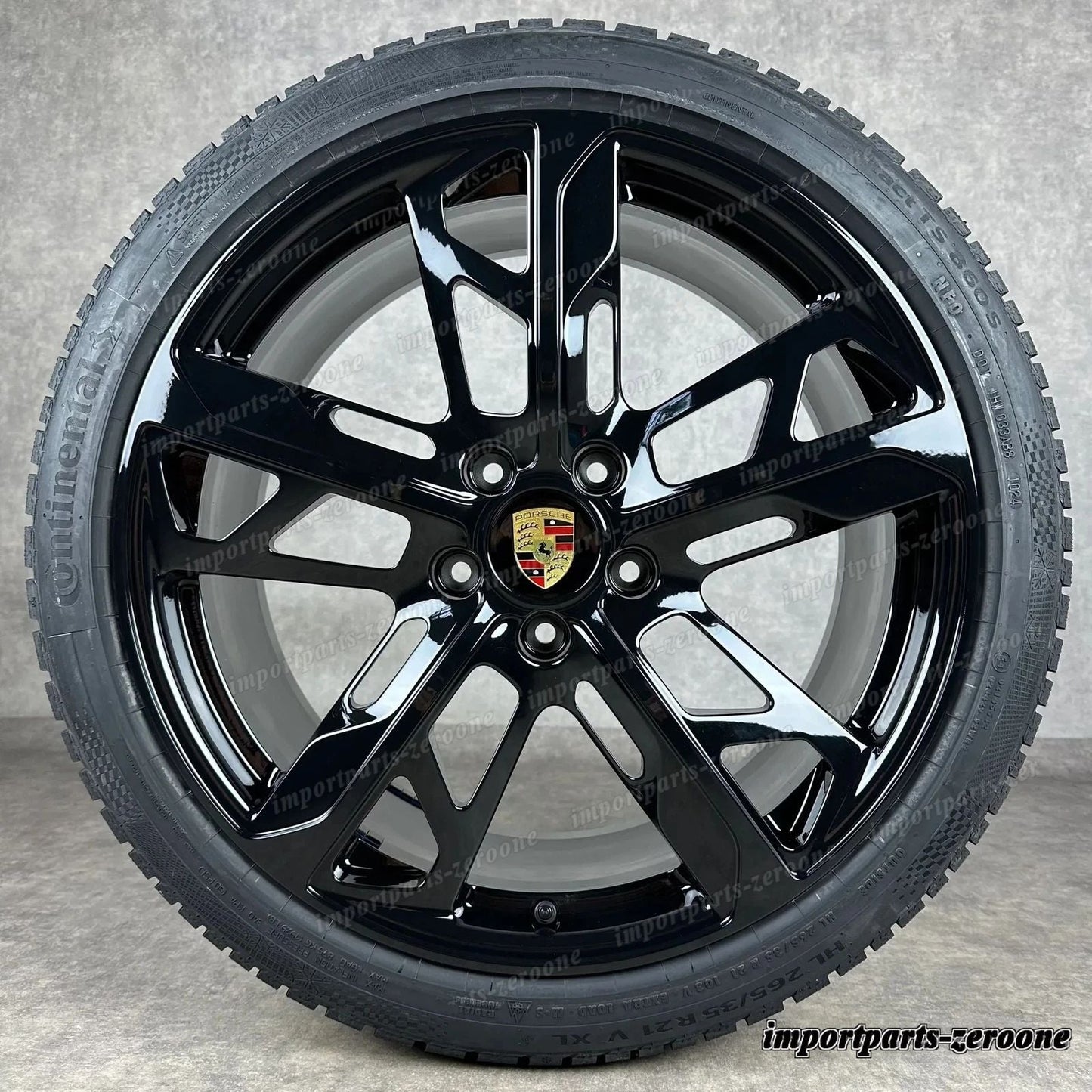 冬用 ポルシェ タイカン J1-2 21インチ 純正 Cross Turismo Design ホイール 4S GTS -1498