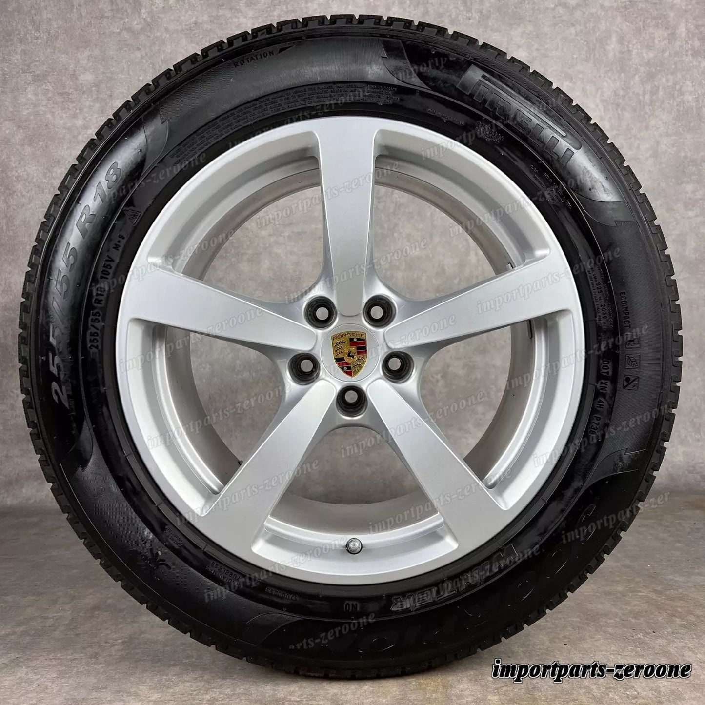 冬用 ポルシェ マカン II 18インチ 純正 ホイール Top 2.0 S Diesel 2019 6mm -1503