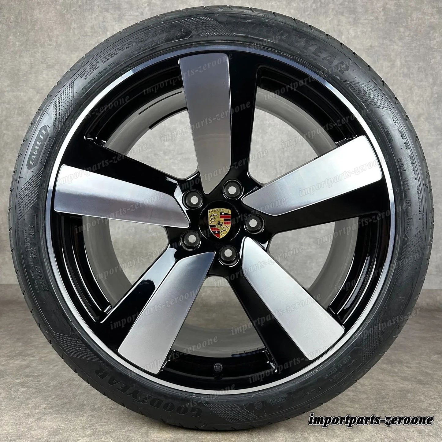 夏用 マカン EV 22インチ 純正 マカン Sport ホイール 4 4S ターボ 95C044660F 新品 -1510