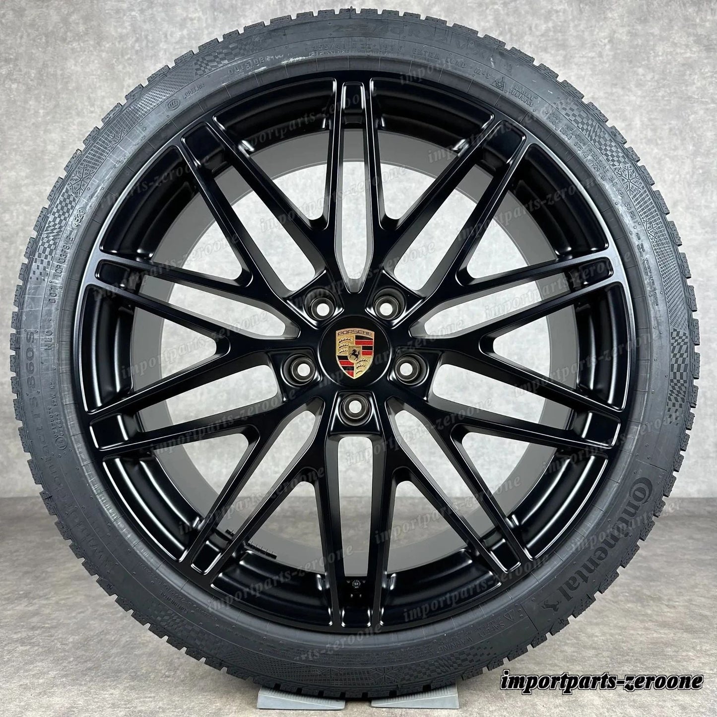 冬用 ポルシェ マカン EV 22インチ 純正 RS Spyder ホイール ターボ 95C044600L -1528