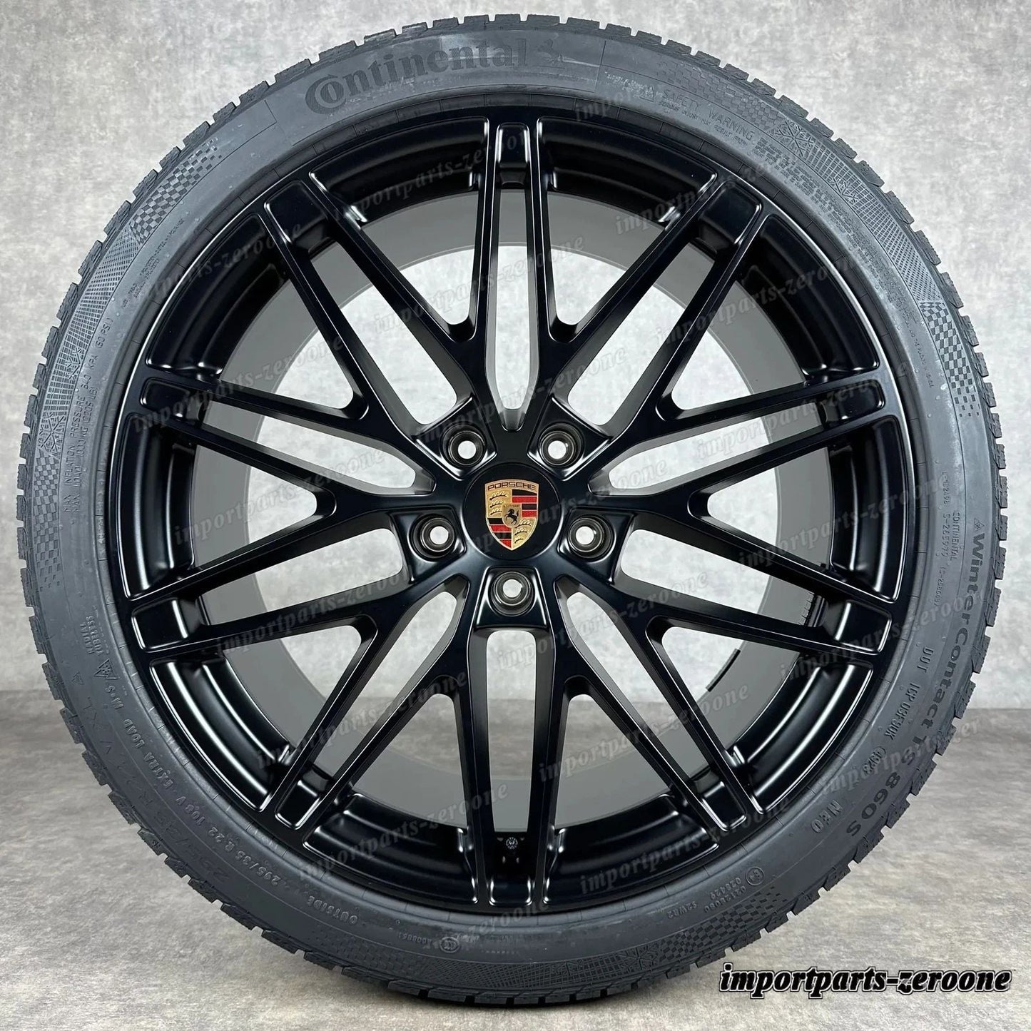冬用 ポルシェ マカン EV 22インチ 純正 RS Spyder ホイール ターボ 95C044600L -1528