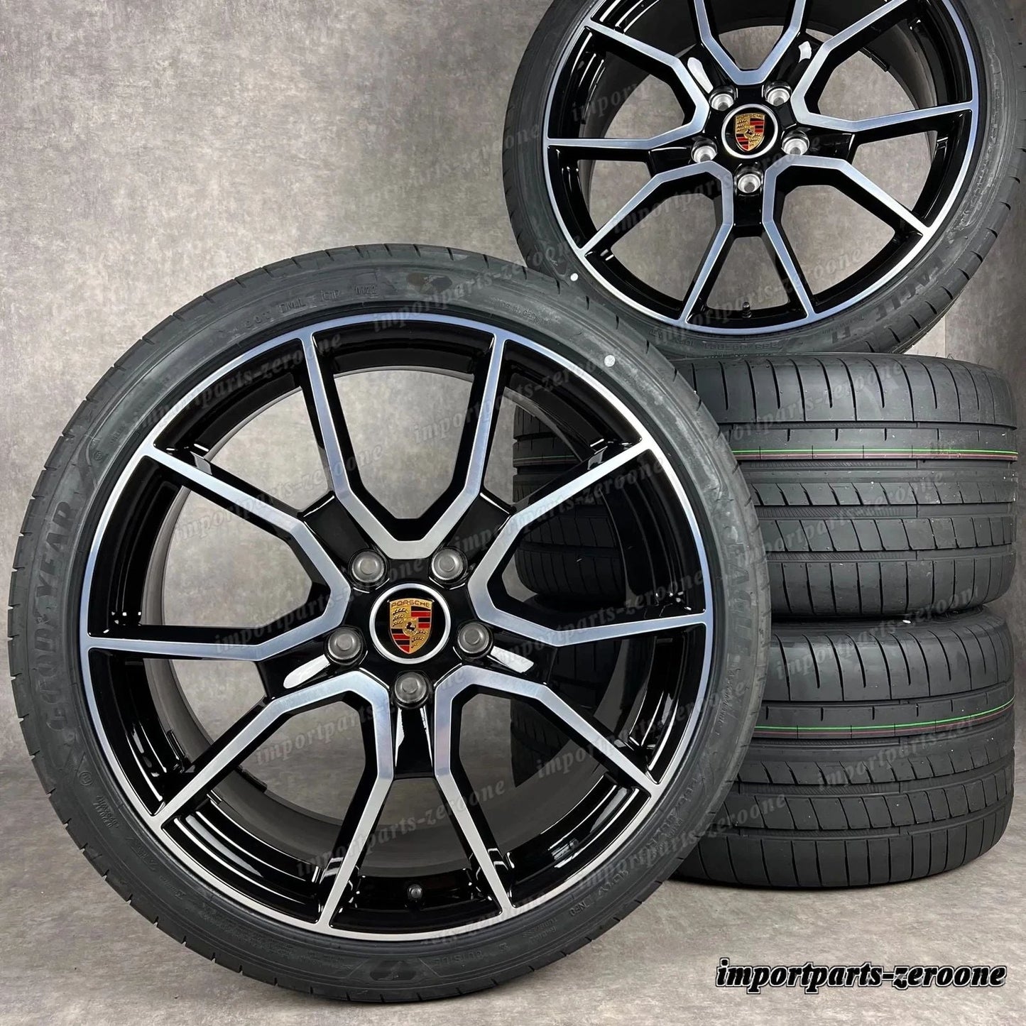 純正 ポルシェ タイカン 21インチ rs SPYDER ホイール 夏用 TURBO s 新品 9J1073660M -1529