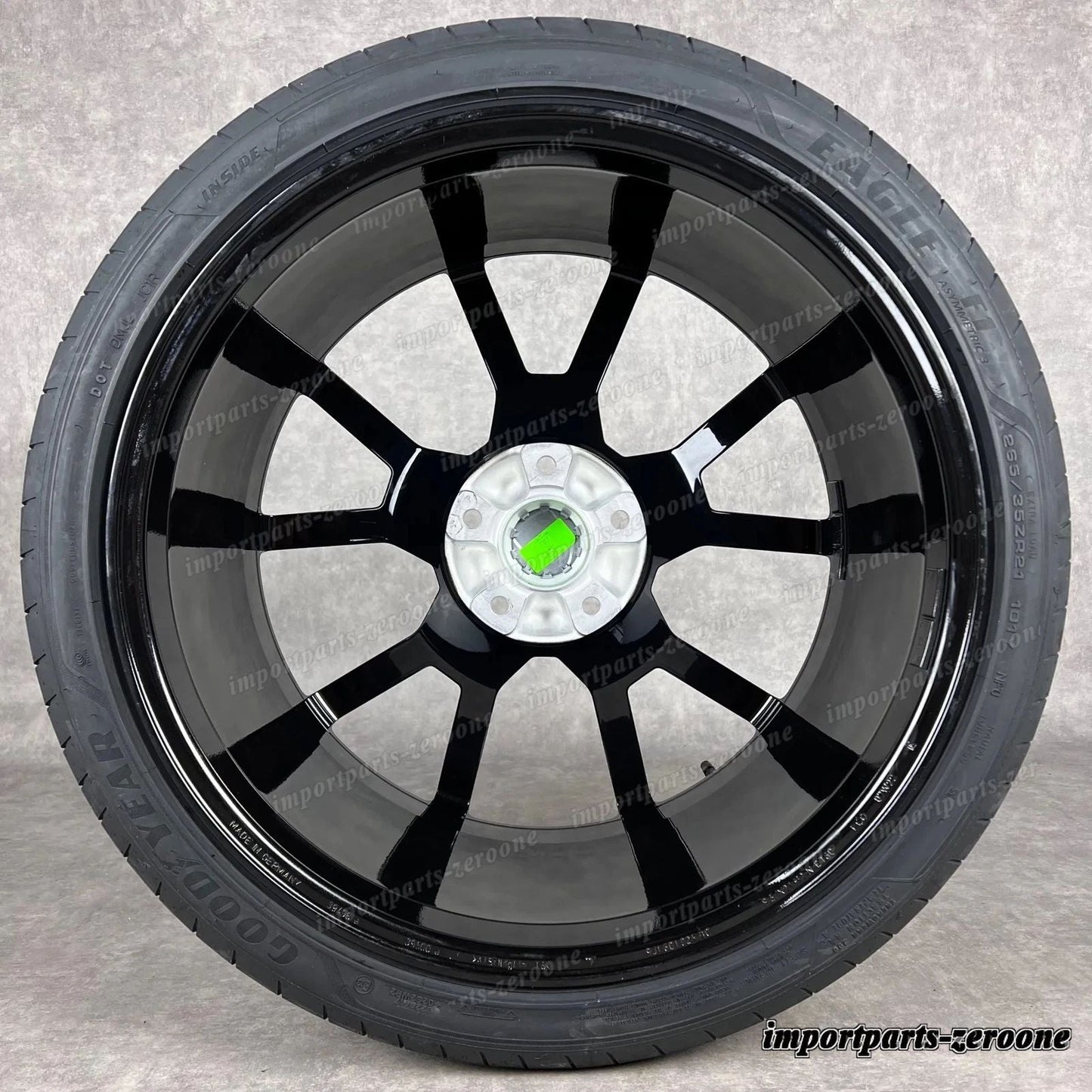 純正 ポルシェ タイカン 21インチ rs SPYDER ホイール 夏用 TURBO s 新品 9J1073660M -1529