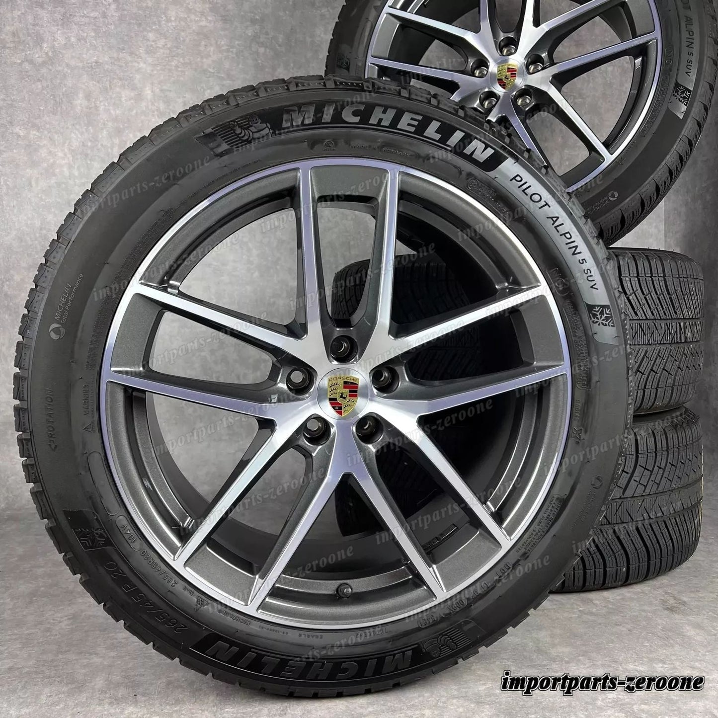 冬用 ポルシェ マカン III 20インチ 純正 S Rad ホイール ターボ GTS S T 95B044650D -1537