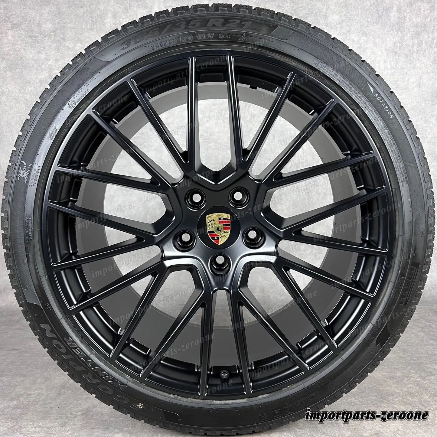 冬用 ポルシェ カイエン E3 21インチ 純正 RS Spyder ホイール GTS 9Y0044610S TOP -1544
