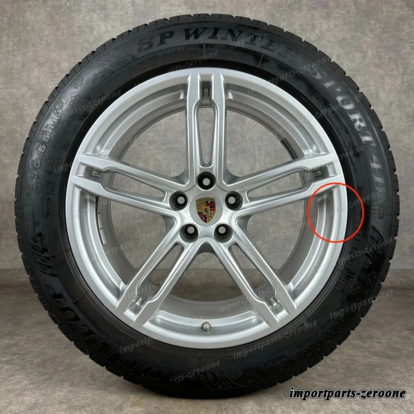 Ruote Invernali ポルシェ マカン 2+3 19 インチ 純正e Sport Cerchioni S GTS ターボ -1587