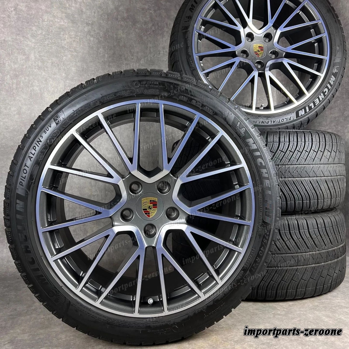 Ruote Invernali ポルシェ カイエン E3 純正e 21 インチ Rs Spyder Cerchioni ターボ - S -1588
