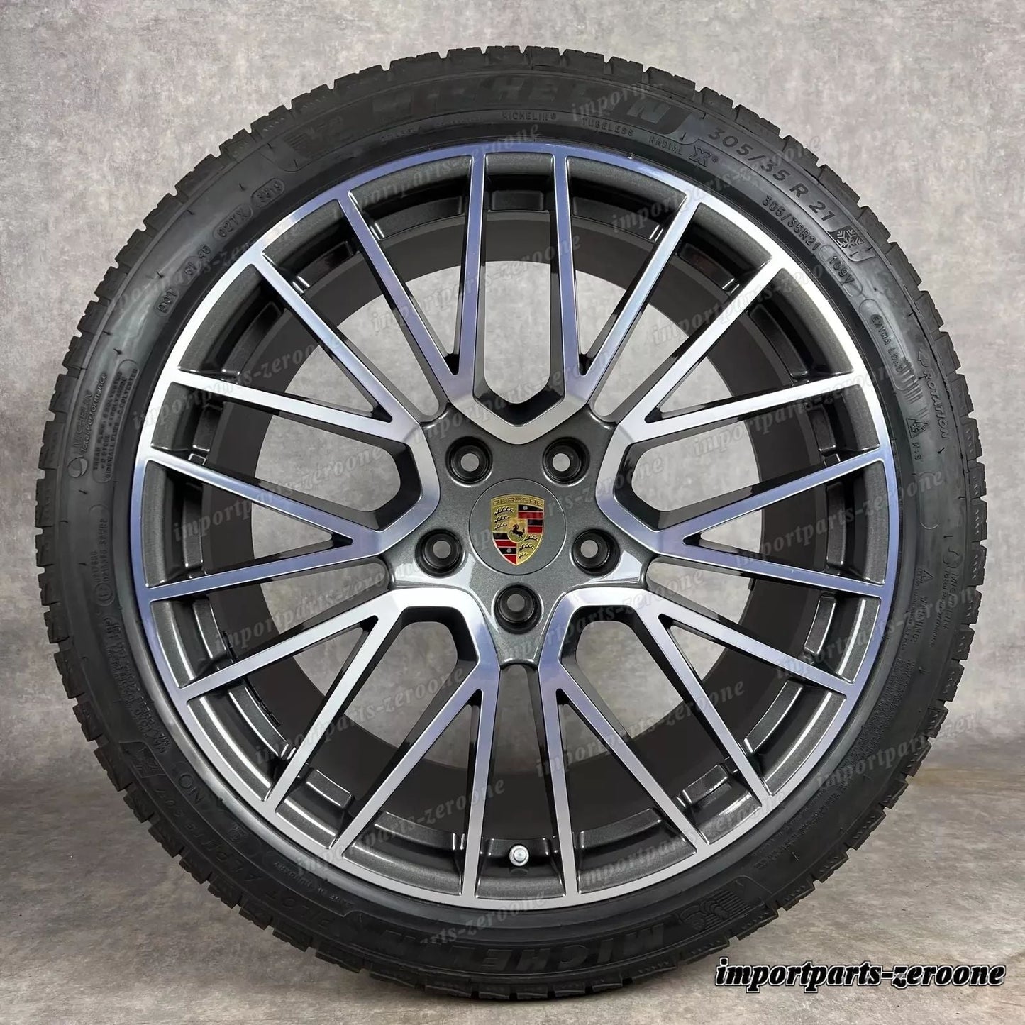 Ruote Invernali ポルシェ カイエン E3 純正e 21 インチ Rs Spyder Cerchioni ターボ - S -1588