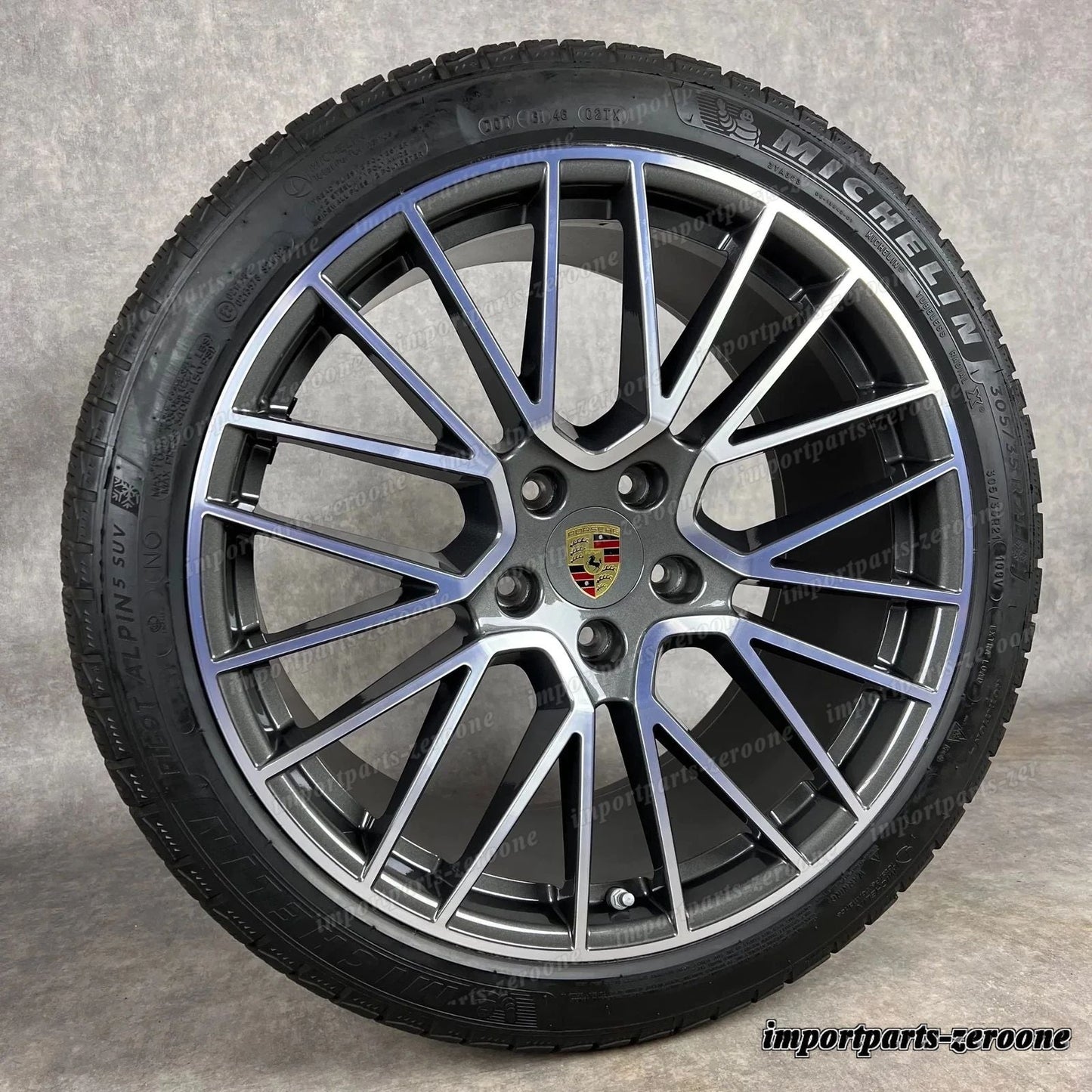 Ruote Invernali ポルシェ カイエン E3 純正e 21 インチ Rs Spyder Cerchioni ターボ - S -1588