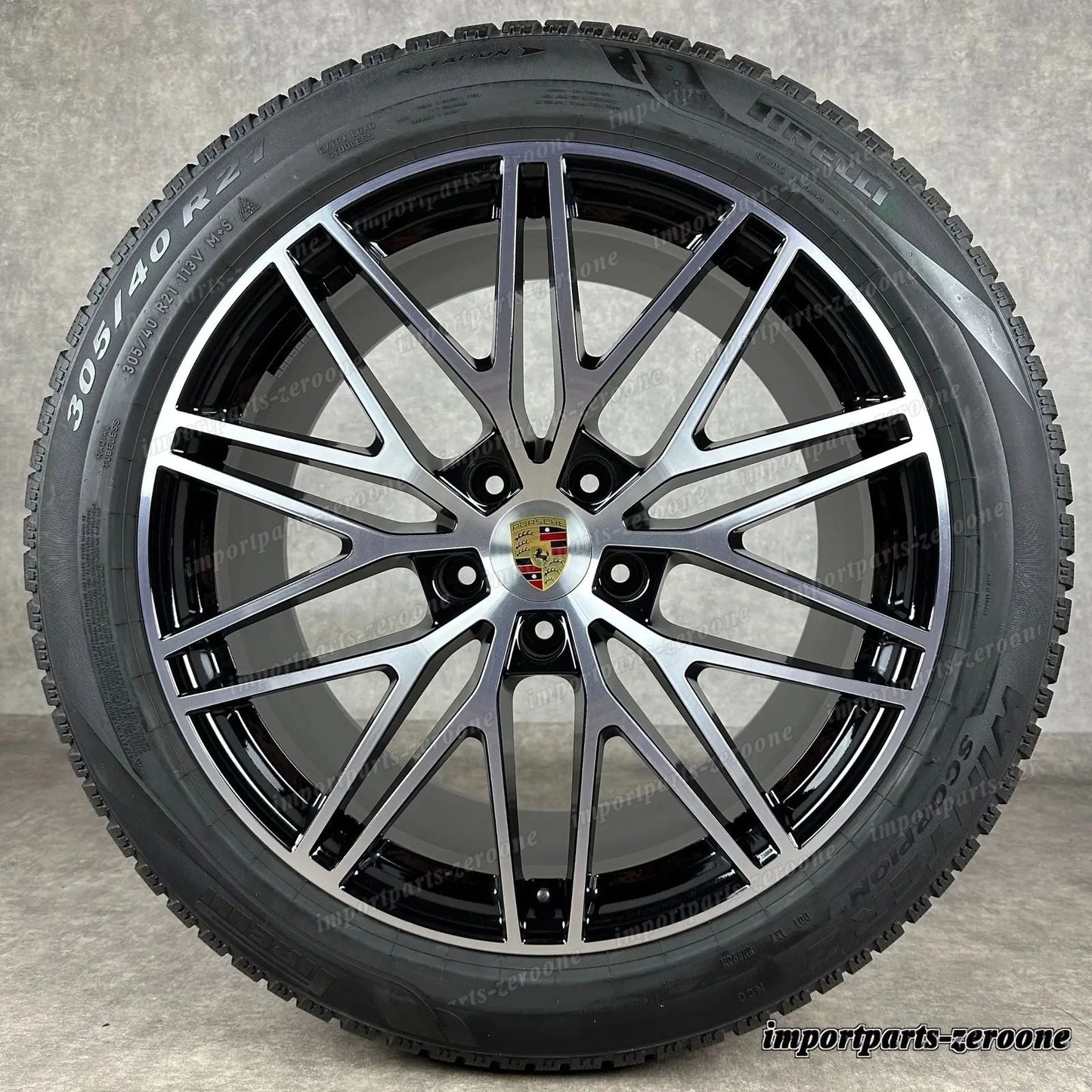 Ruote Invernali ポルシェ カイエン Coup E3-II 21 インチ 純正e Rs Spyder Cerchioni -1610