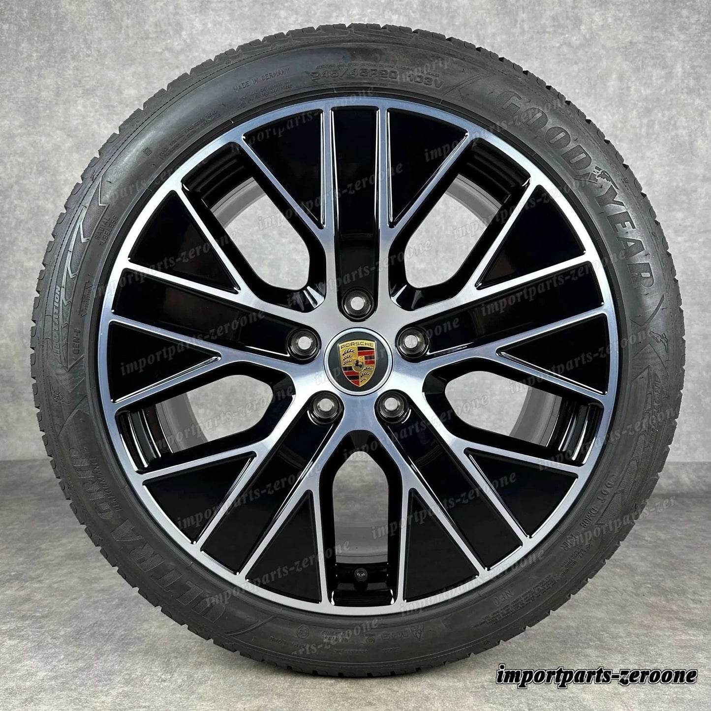 Ruote Invernali ポルシェ タイカン J1-2 20 インチ 4S 純正e ターボ Aero Design Top GTS -1630