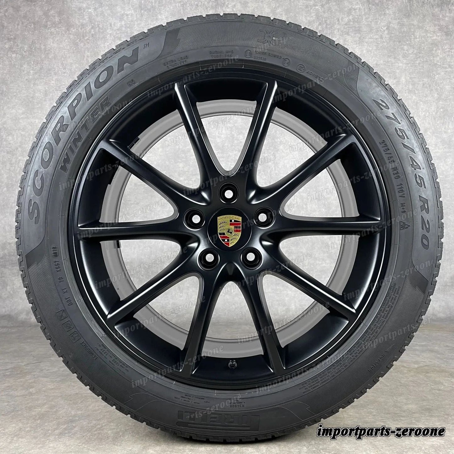 冬用 ポルシェ カイエン Coup 20インチ E3 純正 Design ホイール S ターボ GTS TOP -1631