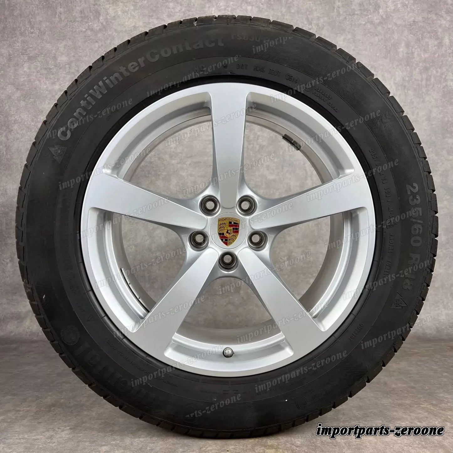 冬用 ポルシェ マカン II 18インチ 純正 ホイール Top 2.0 S Diesel Continental N0 -1632