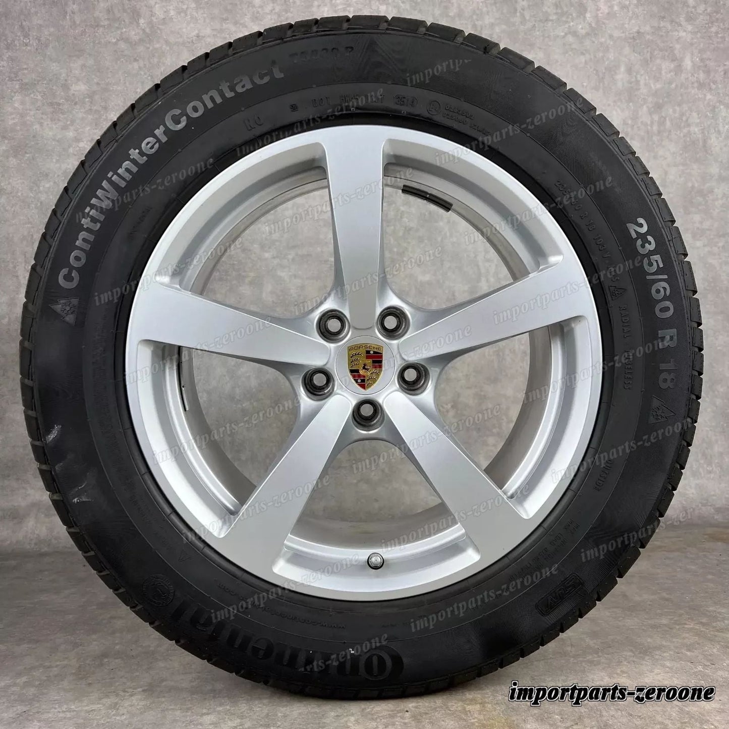 冬用 ポルシェ マカン II 18インチ 純正 ホイール Top 2.0 S Diesel Continental N0 -1632