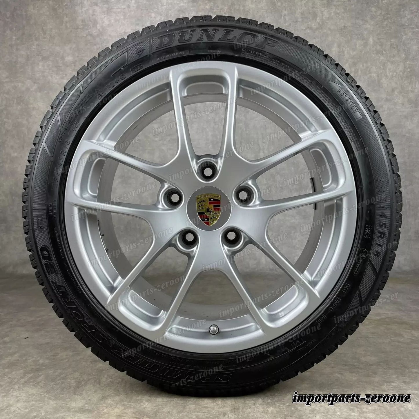 冬用 ポルシェ ボクスター / ケイマン 981 18インチ 純正 ホイール s GTS -1647