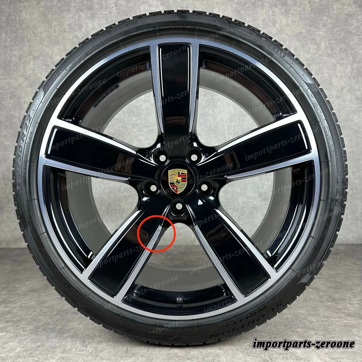 Invernali ポルシェ カイエン Coup E3 22 インチ 純正e Sport Classic ターボ S GTS 9Y3 -1708