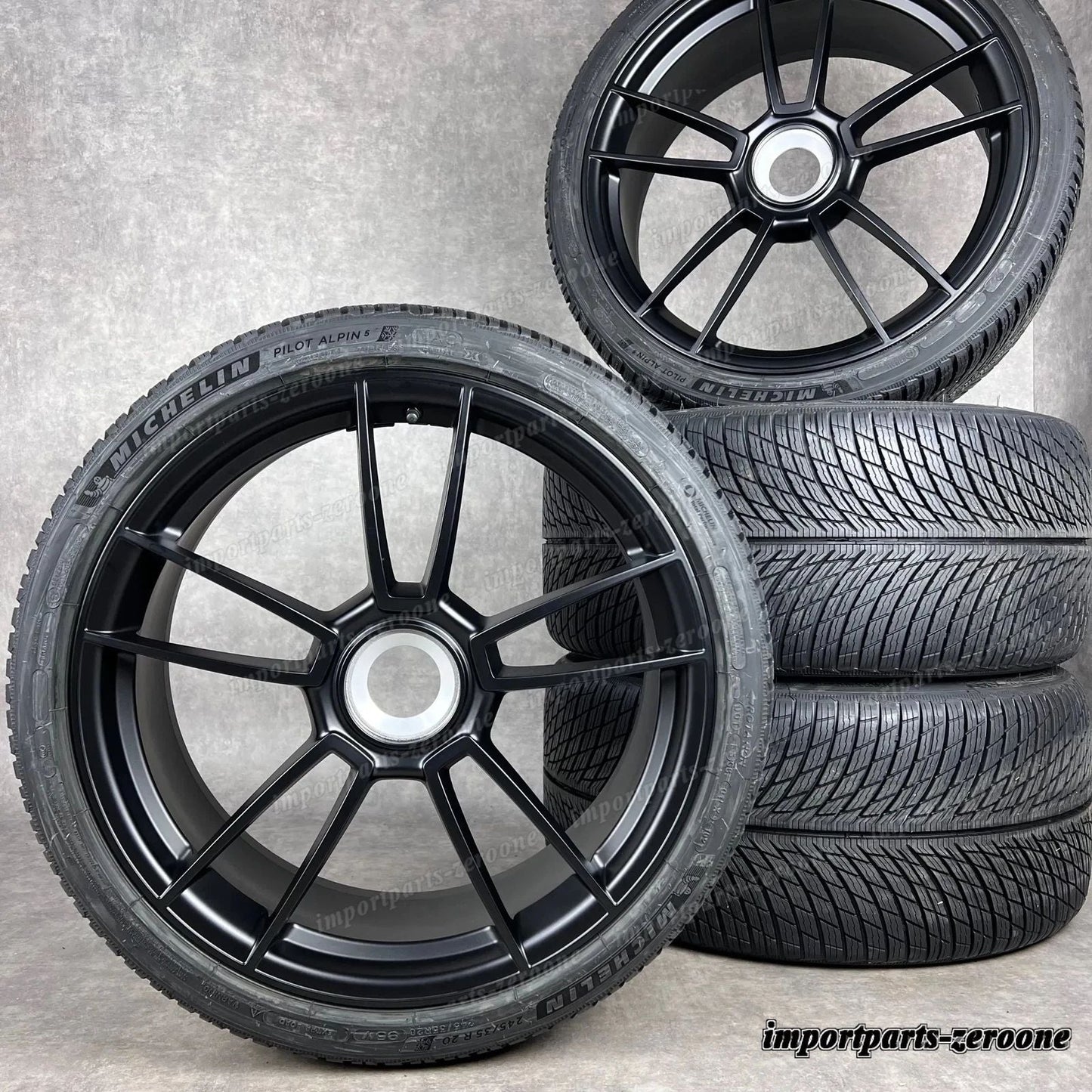 Ruote Invernali ポルシェ 992 GTS 純正e 20 インチ+ 21 インチ Ultra Leggera Cerchi -1760