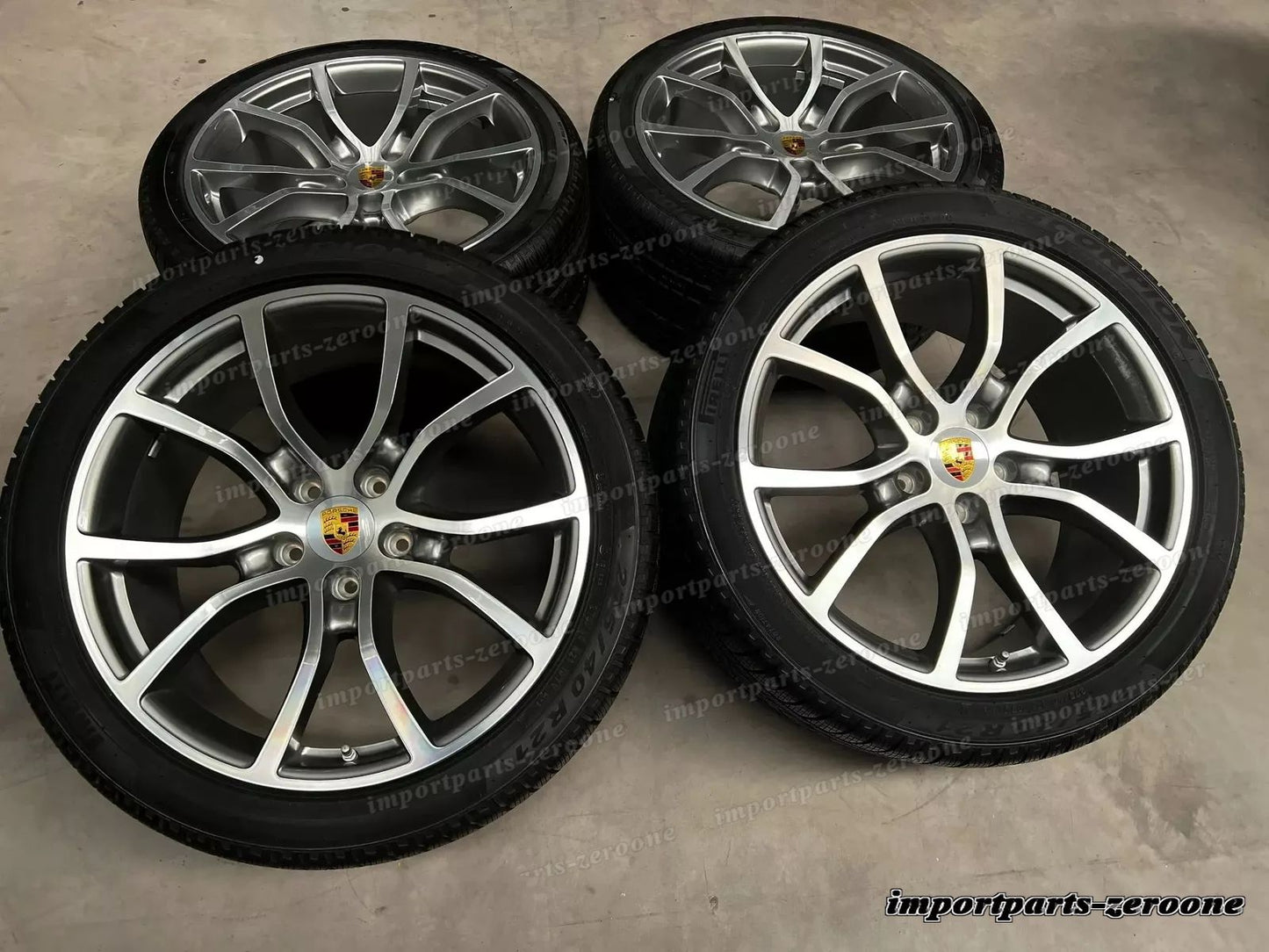 夏用 マカン EV 22インチ 純正 マカン Sport ホイール 4 4S ターボ 95C044660F 新品 -1200
