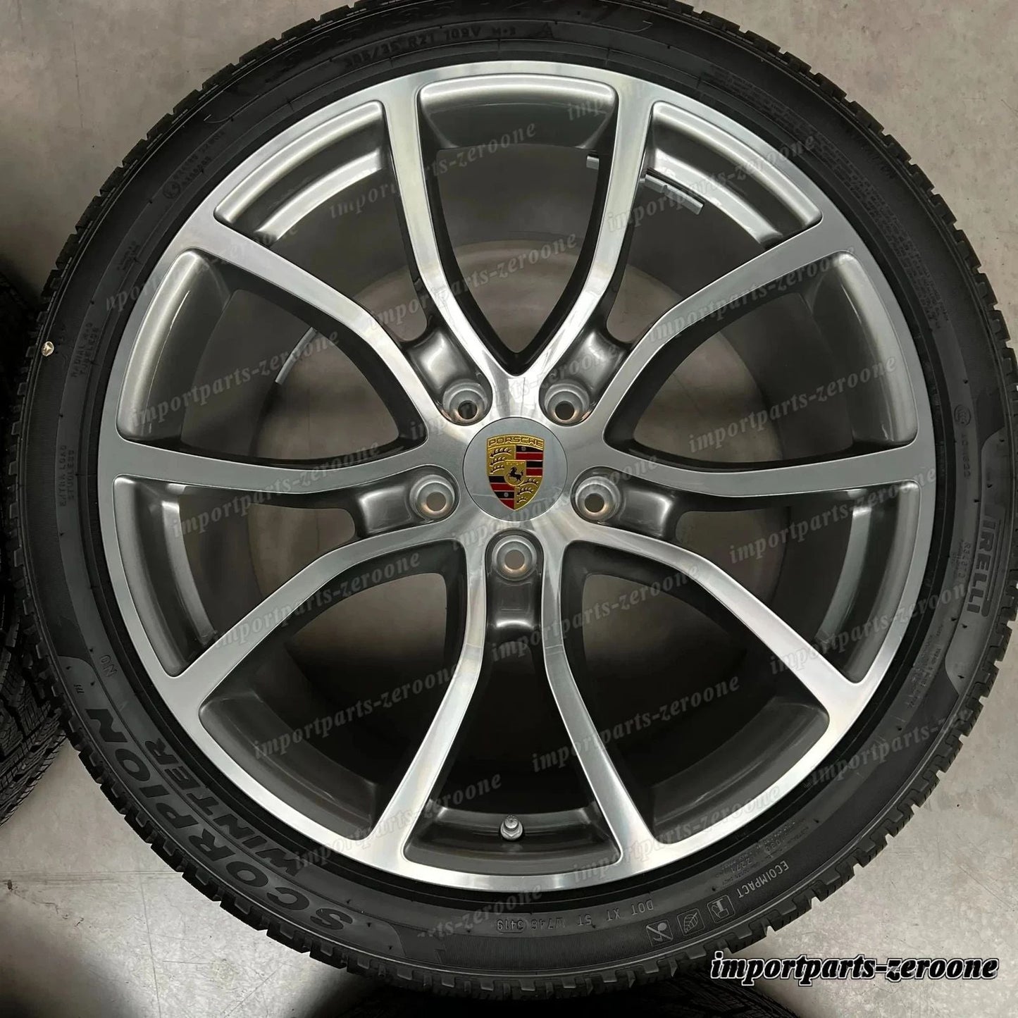 冬用 ポルシェ カイエン Coupe E3 21インチ 純正 Exclusive Design ホイール S 新品 -1768