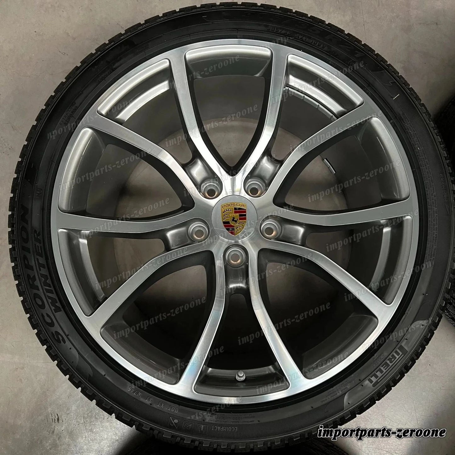 冬用 ポルシェ カイエン Coupe E3 21インチ 純正 Exclusive Design ホイール S 新品 -1768