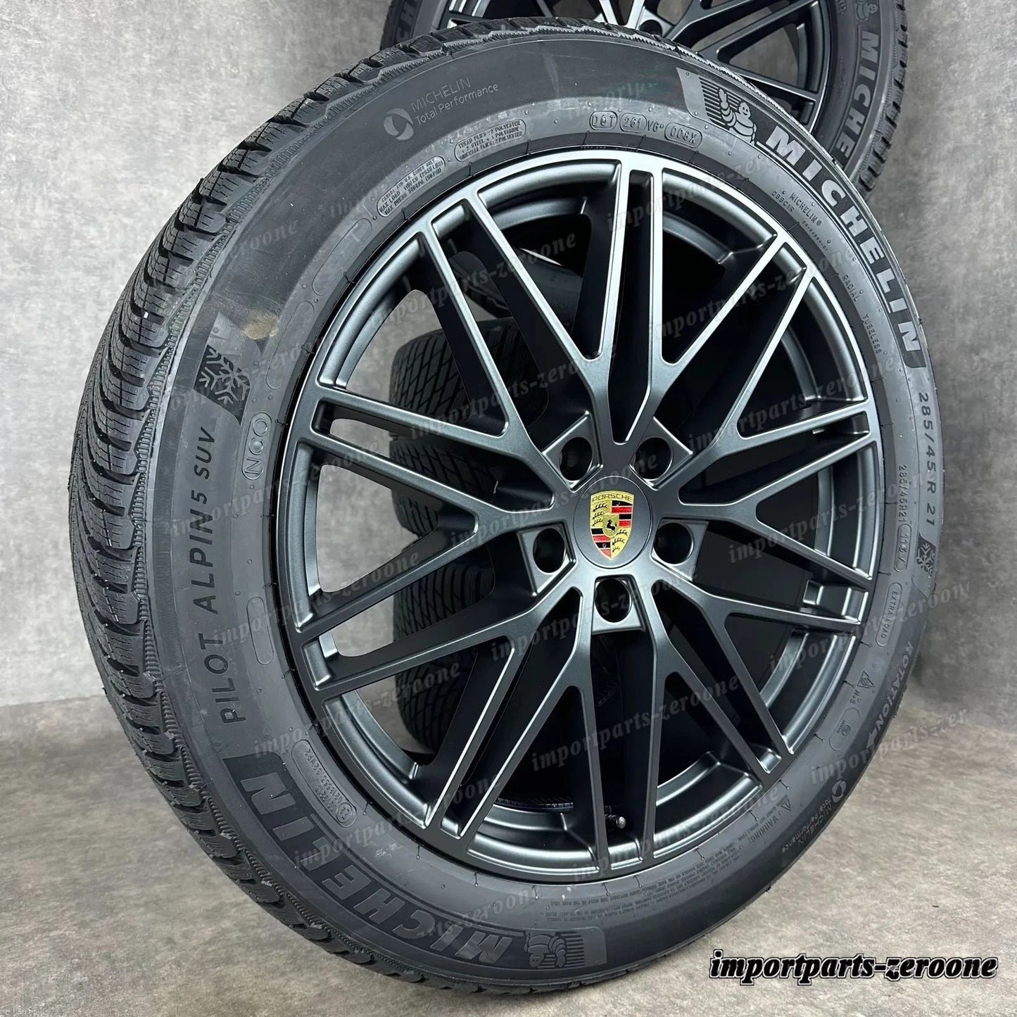 冬用 ポルシェ カイエン E3-II 21インチ 純正 RS Spyder ホイール S E-Hybrid ターボ -1842