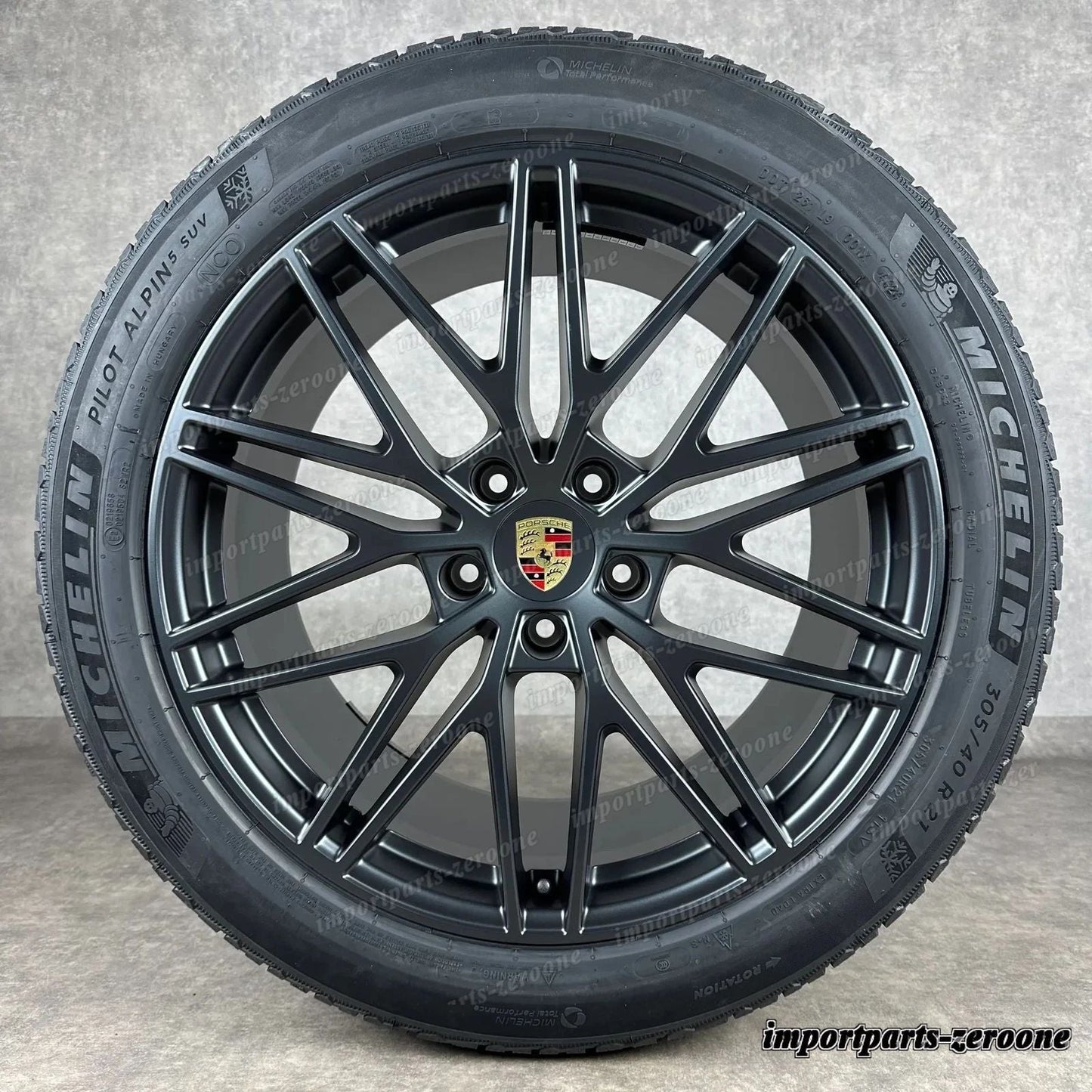 冬用 ポルシェ カイエン E3-II 21インチ 純正 RS Spyder ホイール S E-Hybrid ターボ -1842