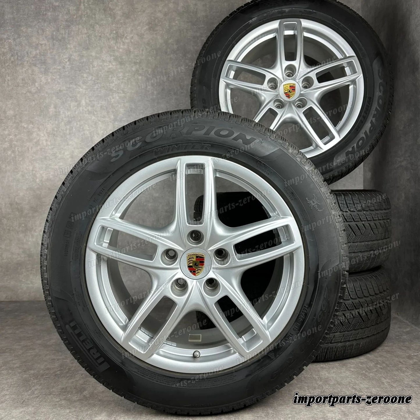 Ruote Invernali ポルシェ カイエン 958 E2 19 インチ 純正e ターボ III S GTS 7P5601025A -1847