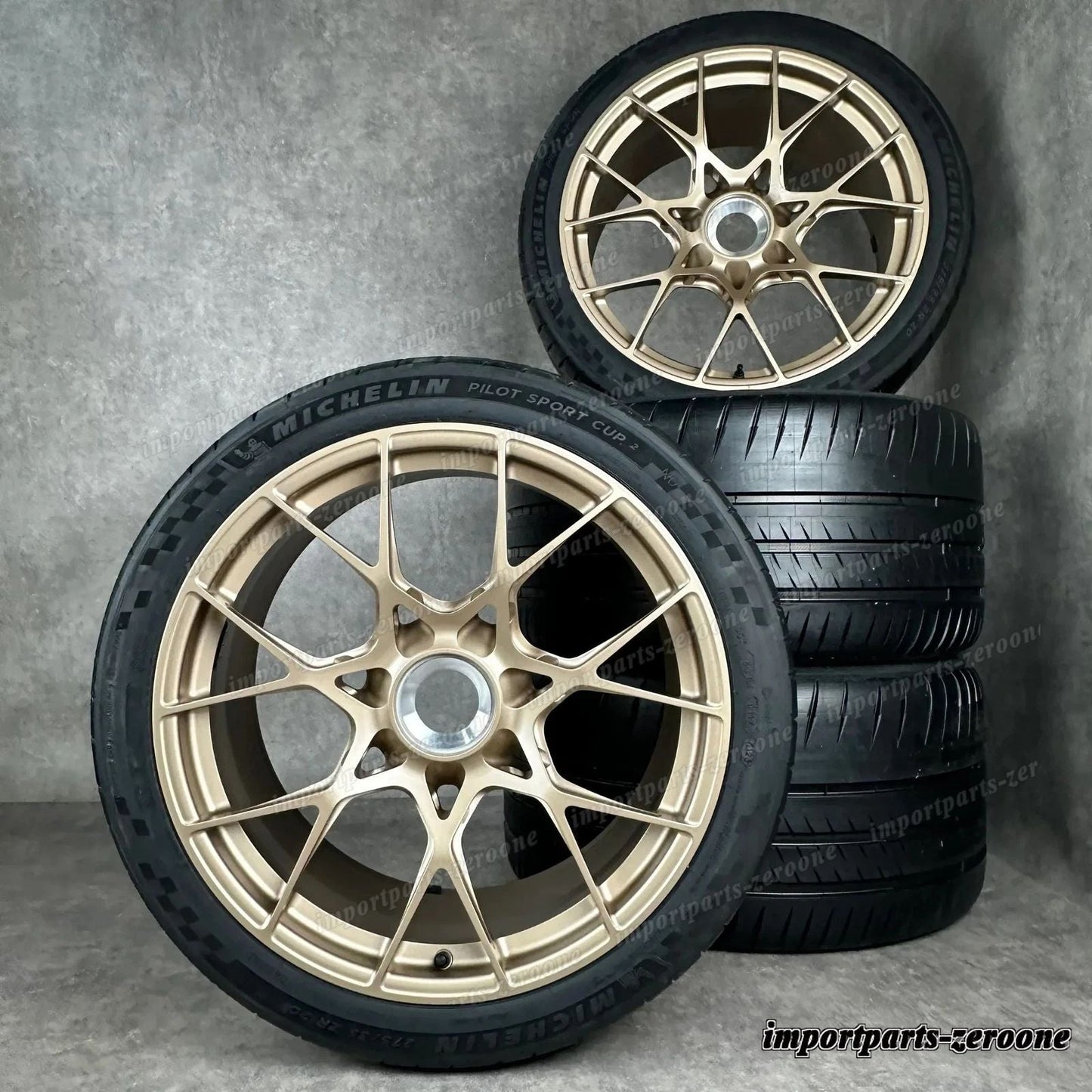 Ruedas de Verano ポルシェ 992 GT3 Rs ホイール 20/21インチ ネオダイム 純正 Zv -1864