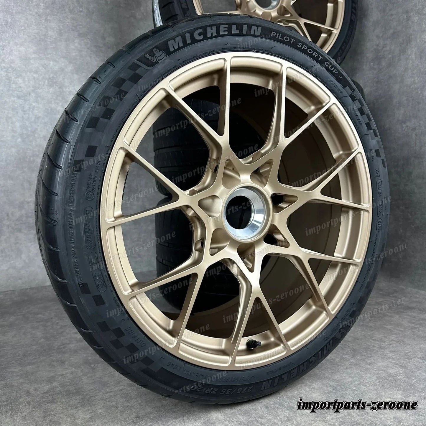 Ruedas de Verano ポルシェ 992 GT3 Rs ホイール 20/21インチ ネオダイム 純正 Zv -1864