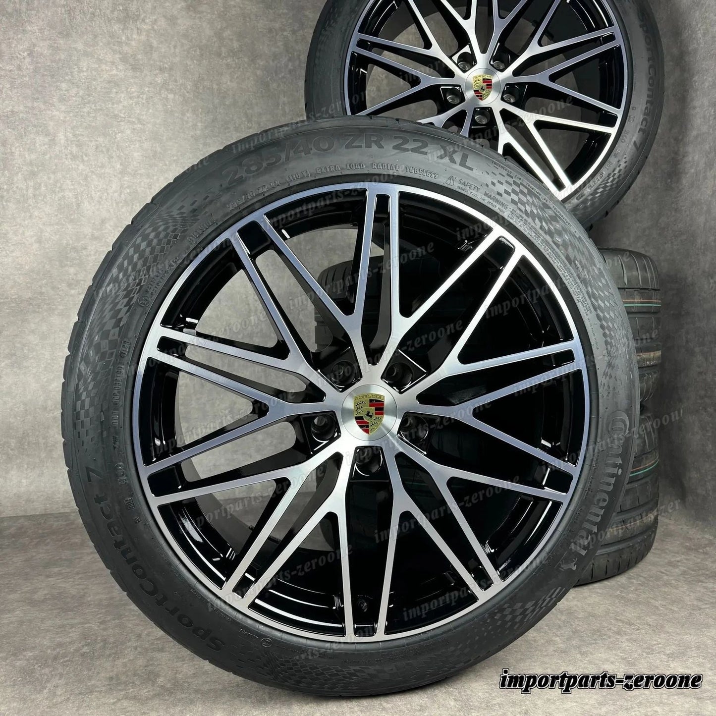 Verano カイエン Coup E3-2 22インチ 純正 Rs Spyder Diseo ホイール 9Y0044643U -1957